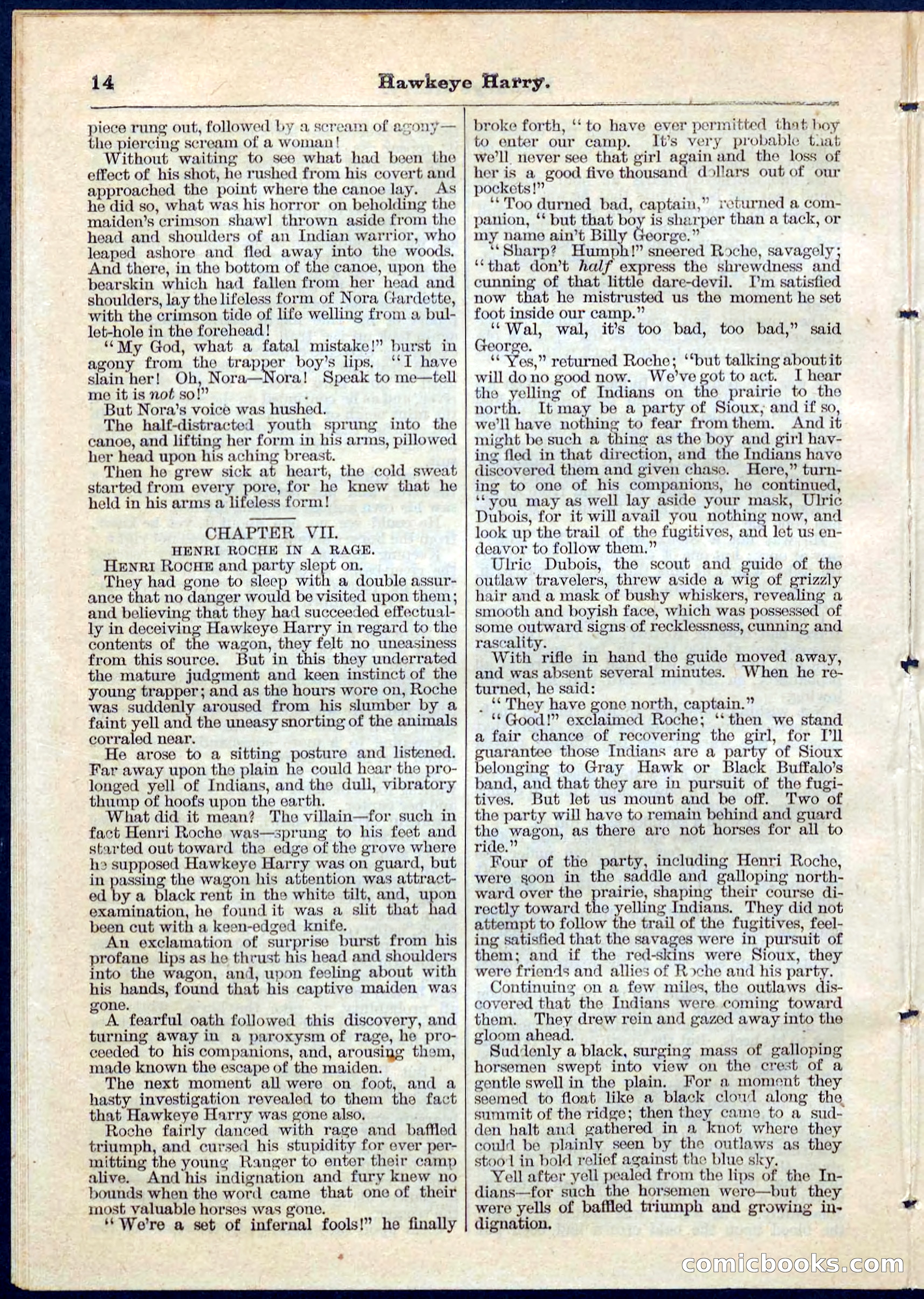 Beadle's Pocket Library No. 53 — page 14 of 32