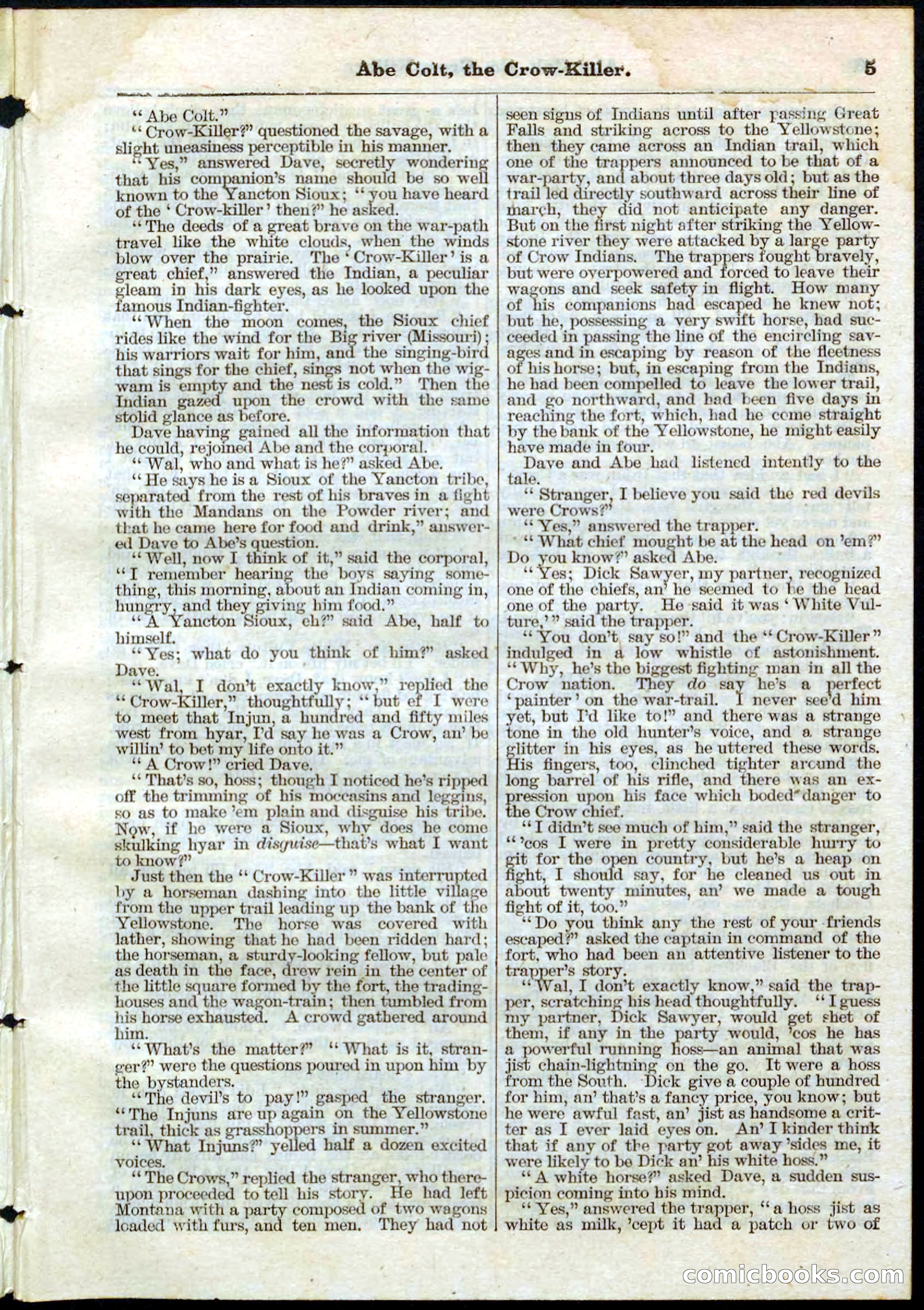 Beadle's Pocket Library No. 60 — page 5 of 32