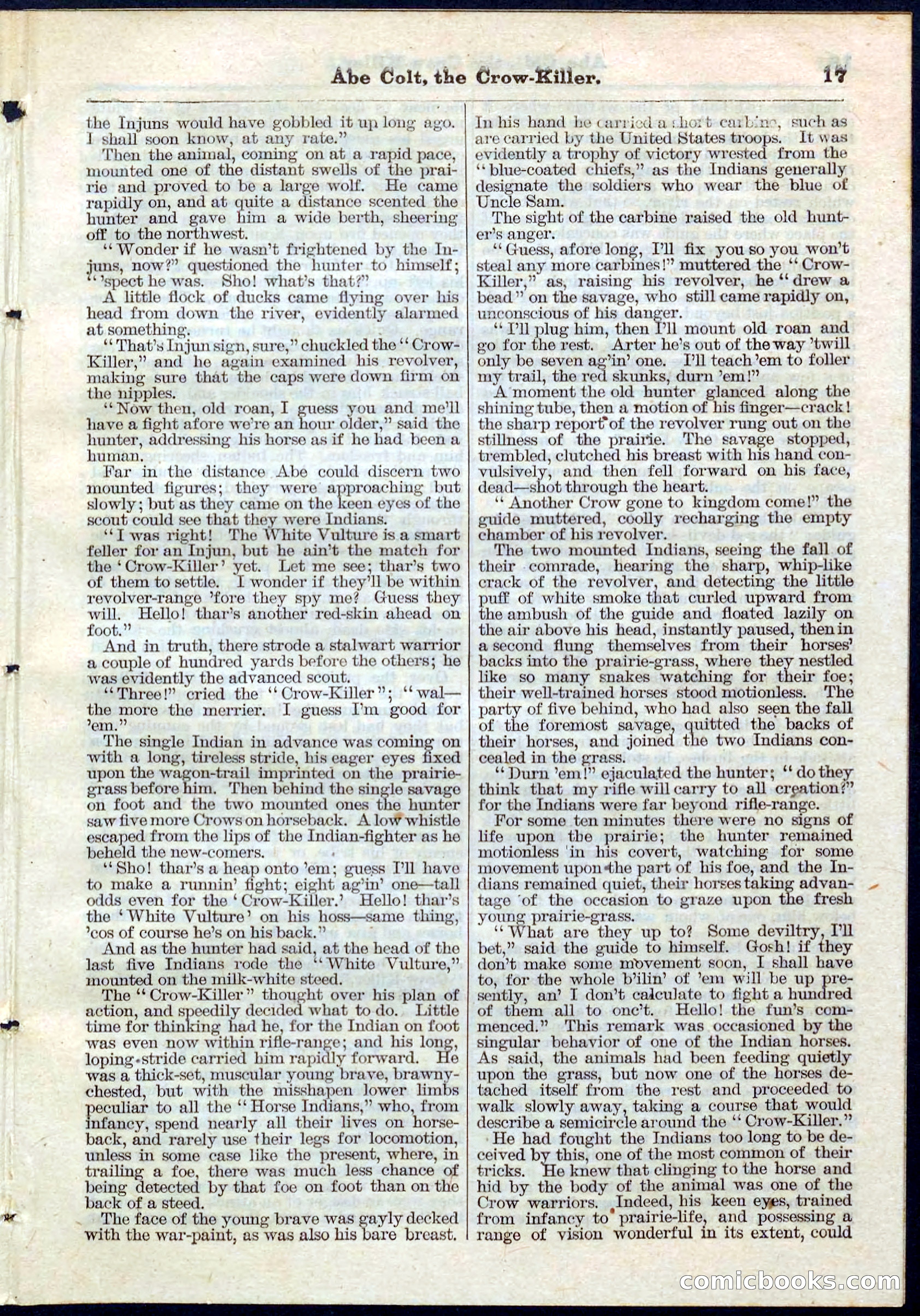 Beadle's Pocket Library No. 60 — page 17 of 32