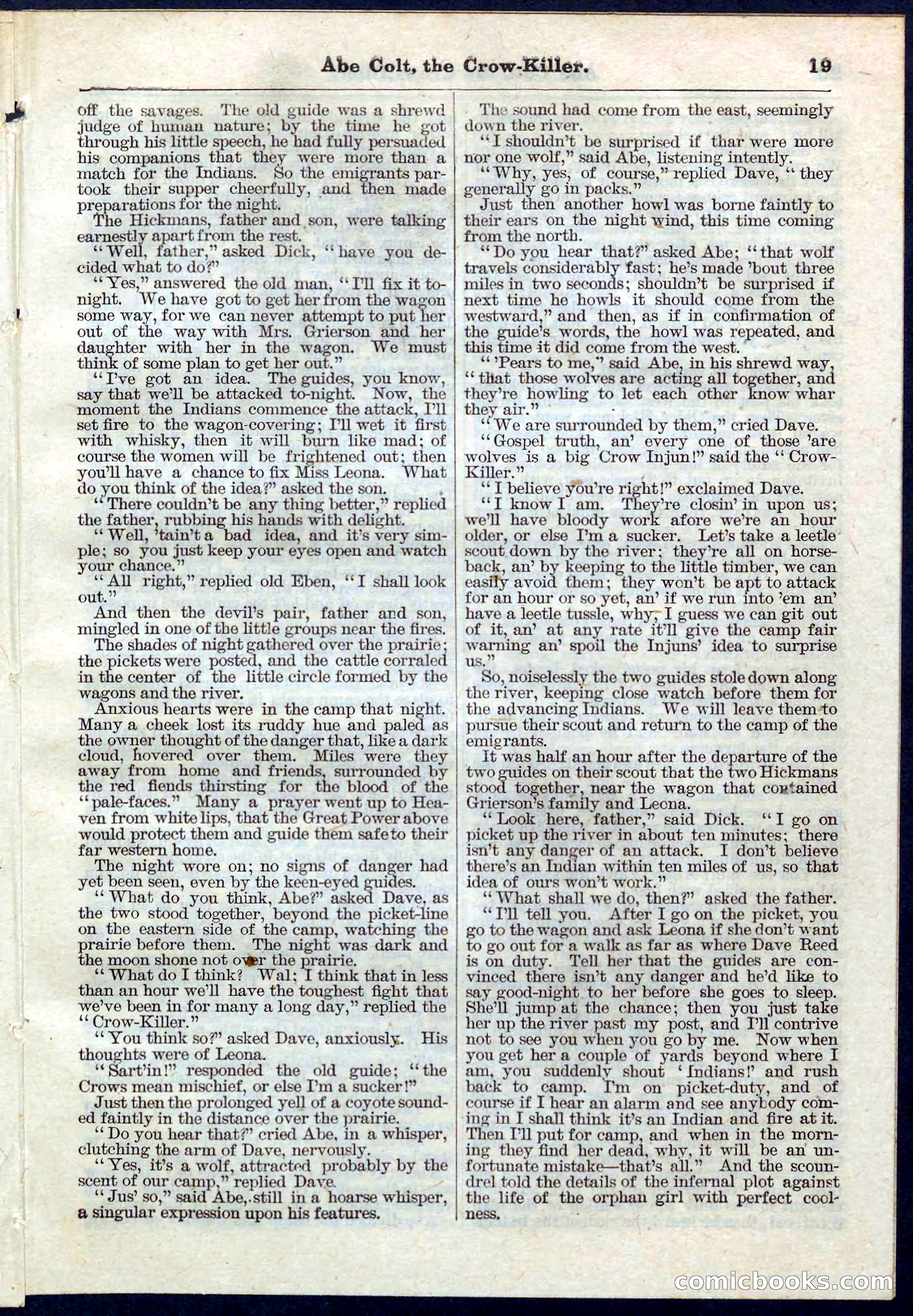 Beadle's Pocket Library No. 60 — page 19 of 32