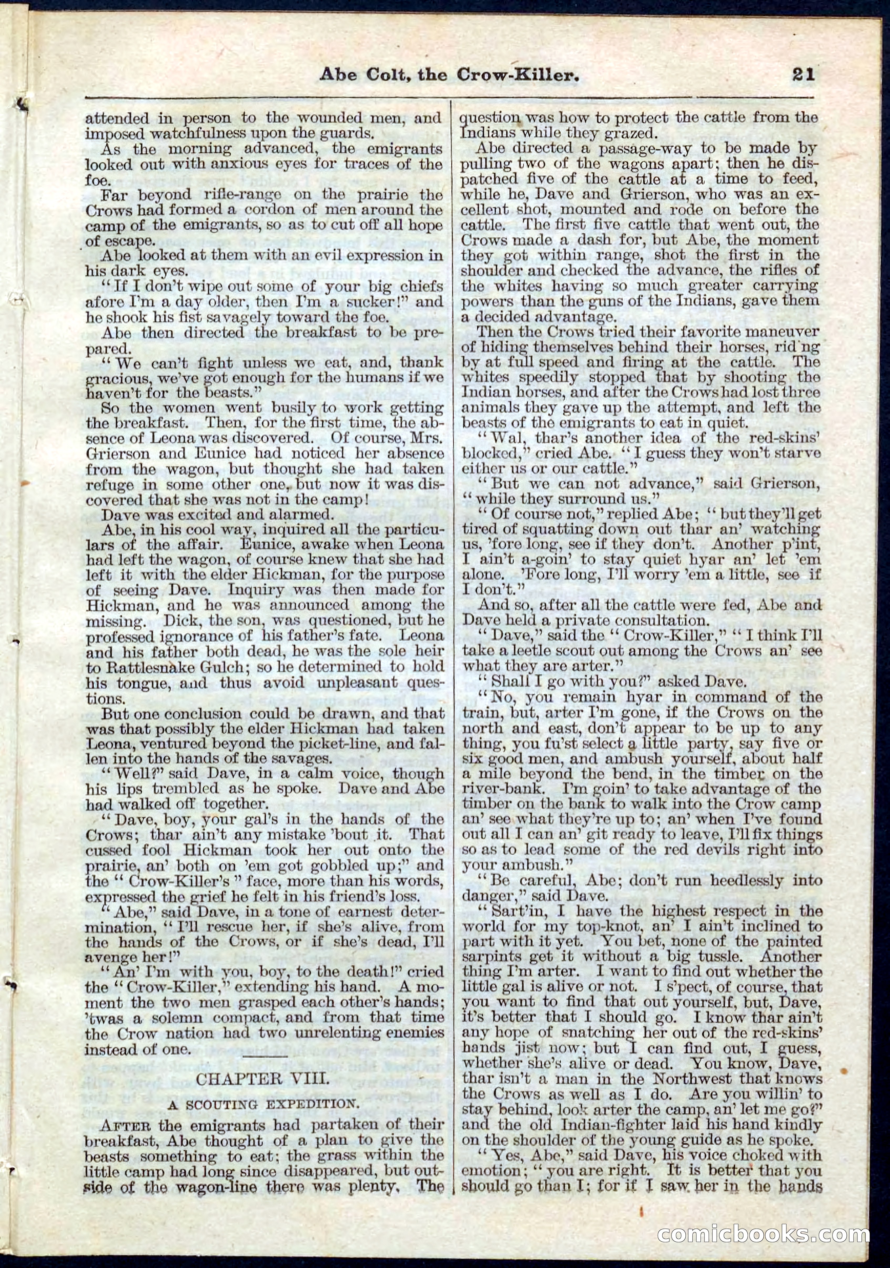 Beadle's Pocket Library No. 60 — page 21 of 32