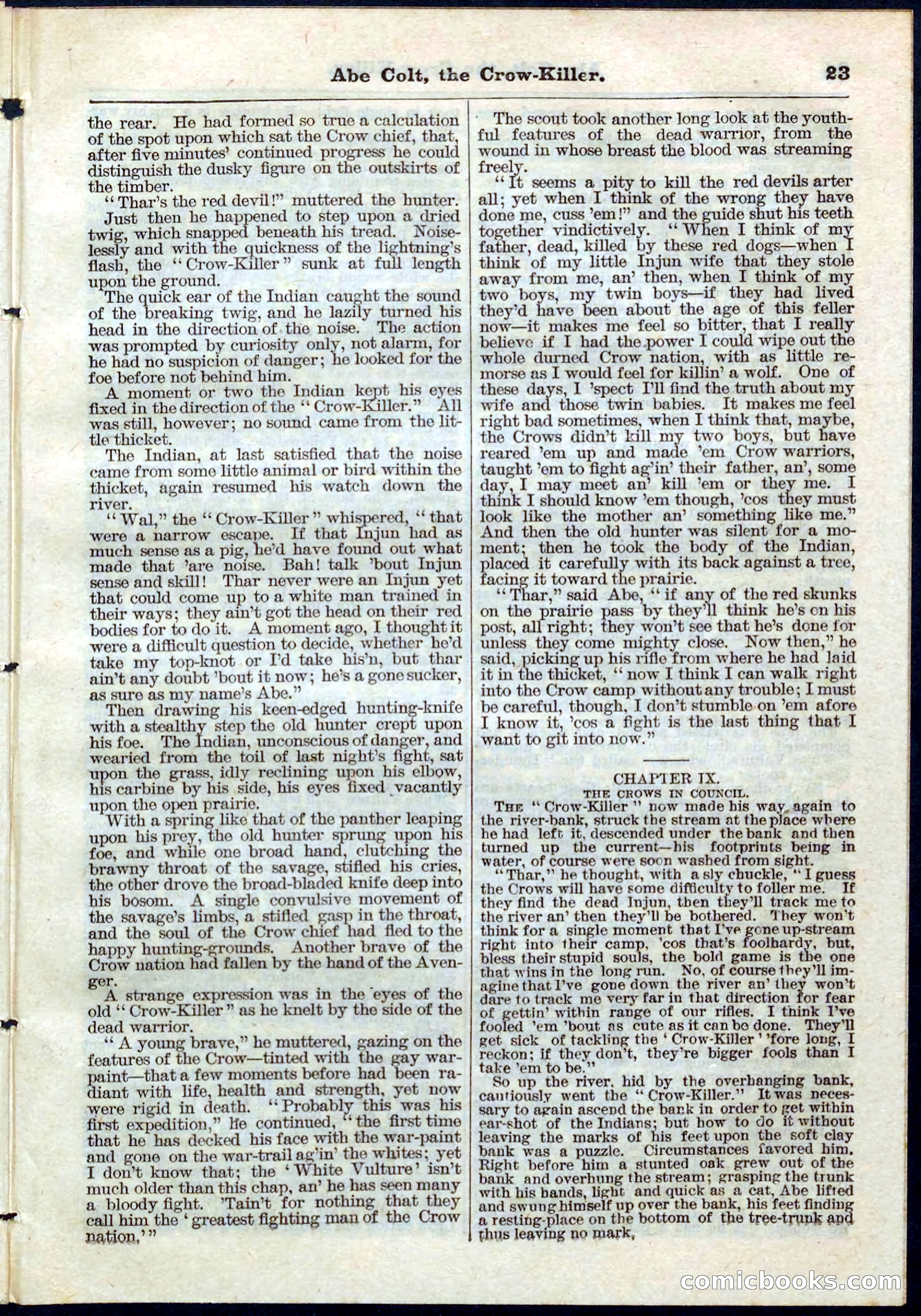 Beadle's Pocket Library No. 60 — page 23 of 32
