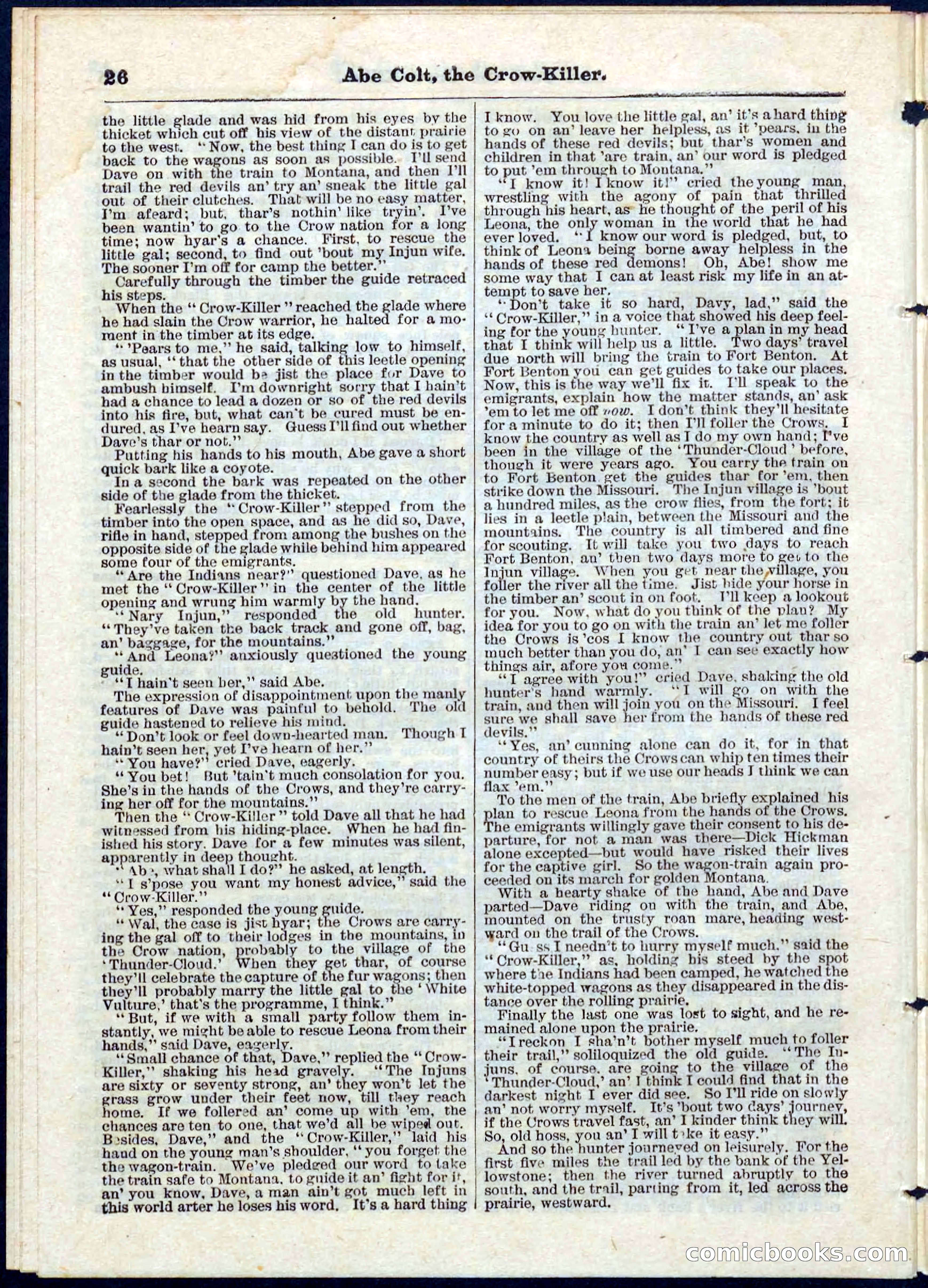 Beadle's Pocket Library No. 60 — page 26 of 32