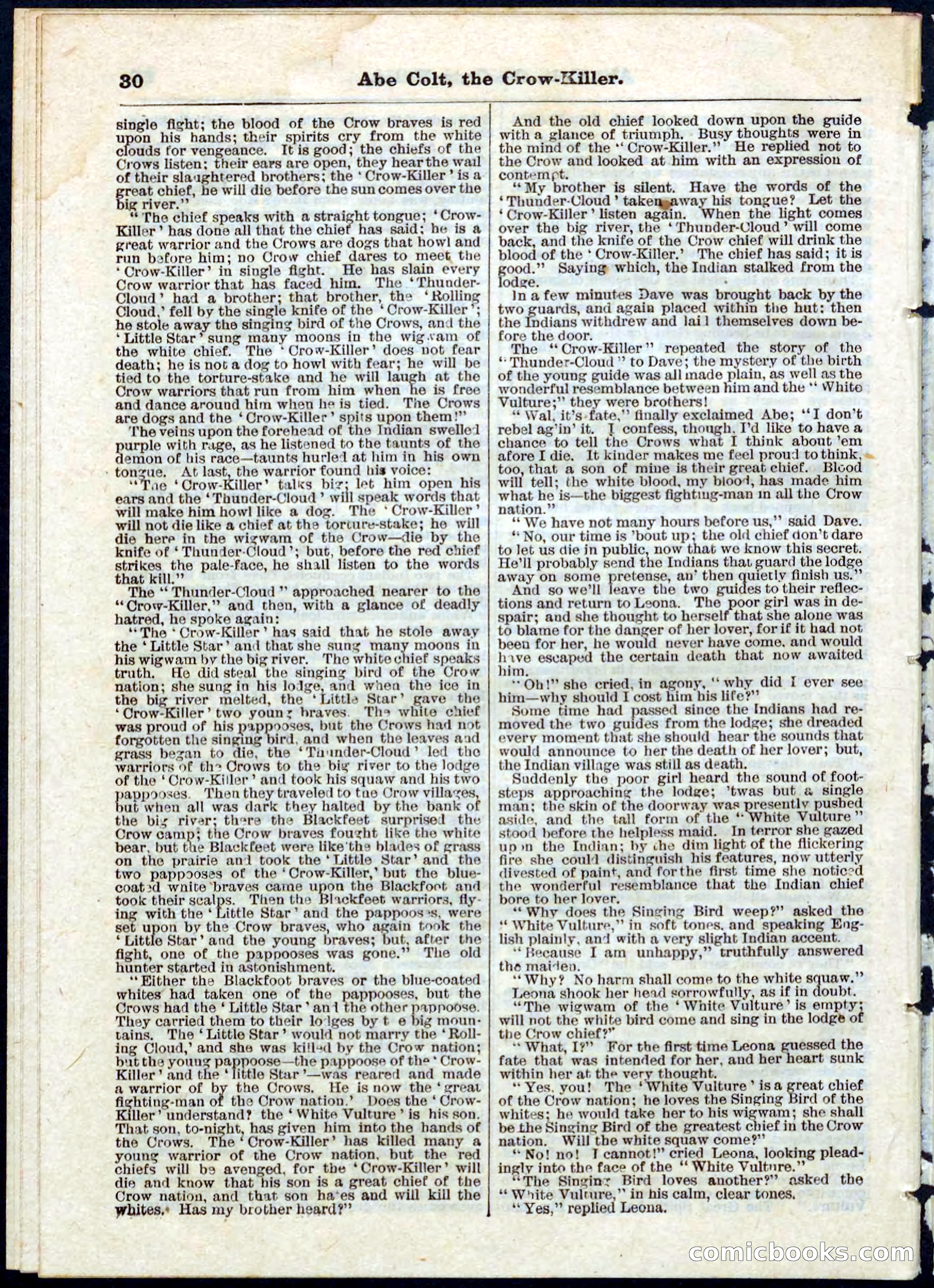 Beadle's Pocket Library No. 60 — page 30 of 32