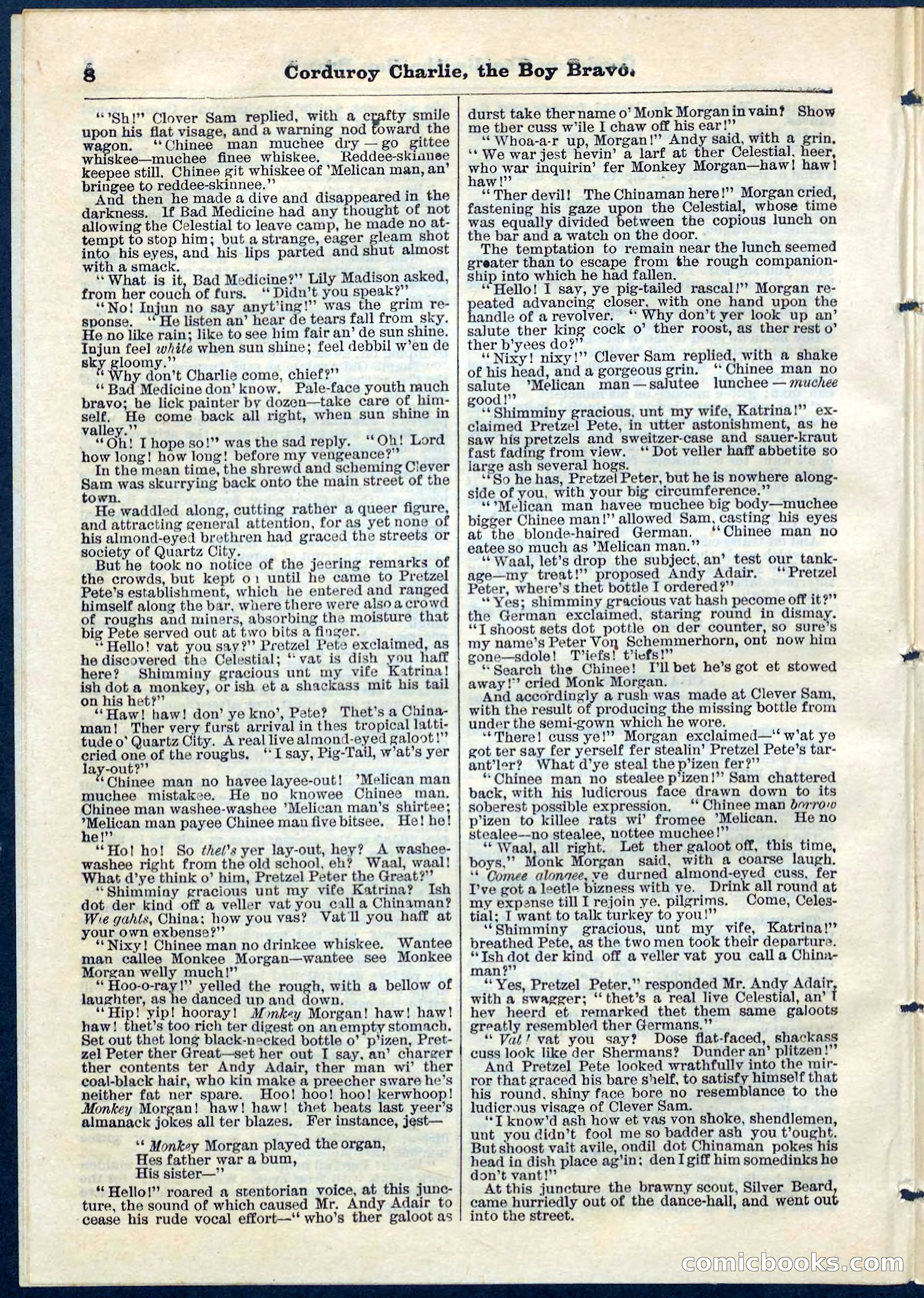Beadle's Pocket Library No. 61 — page 8 of 32