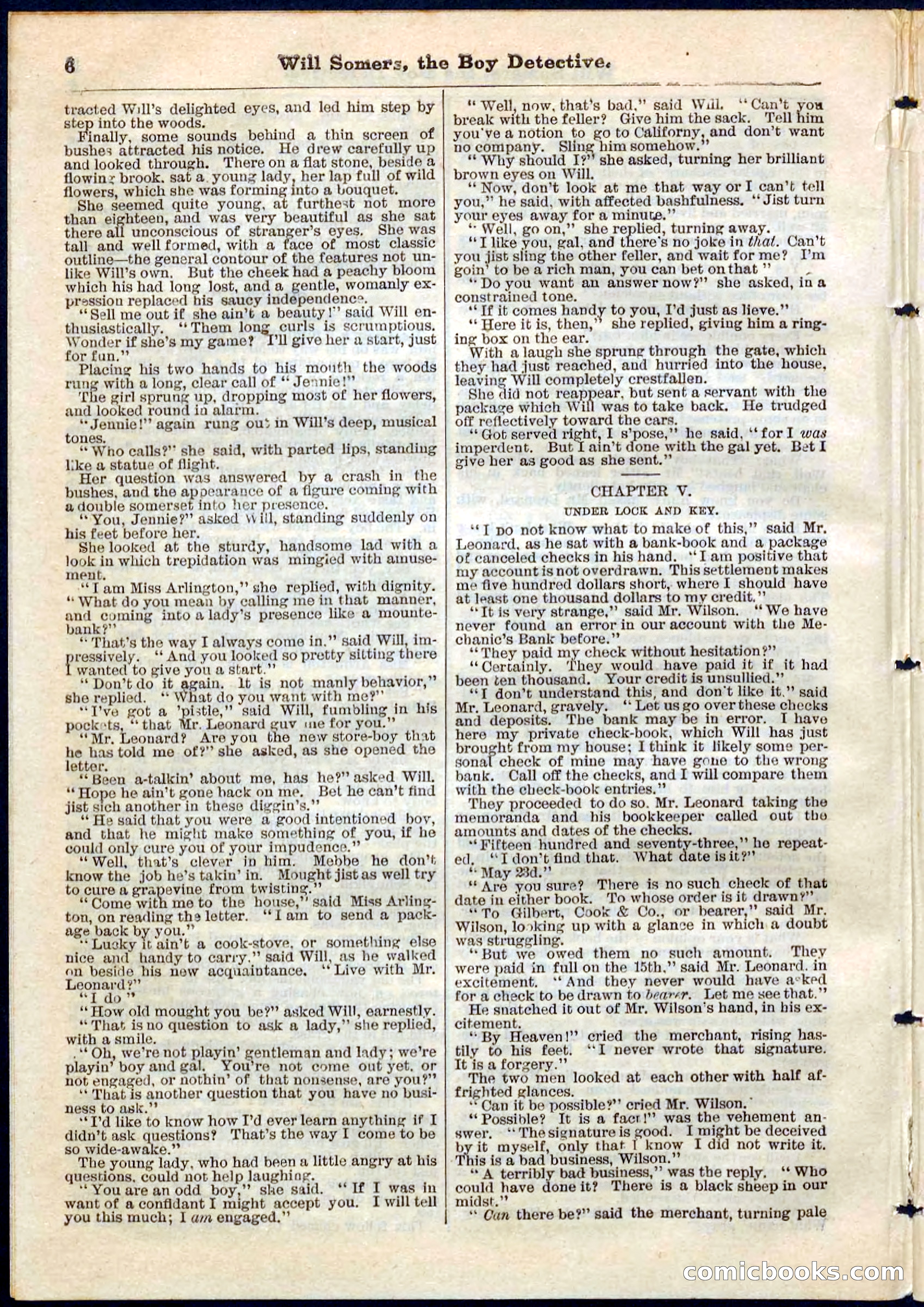 Beadle's Pocket Library No. 62 — page 6 of 32