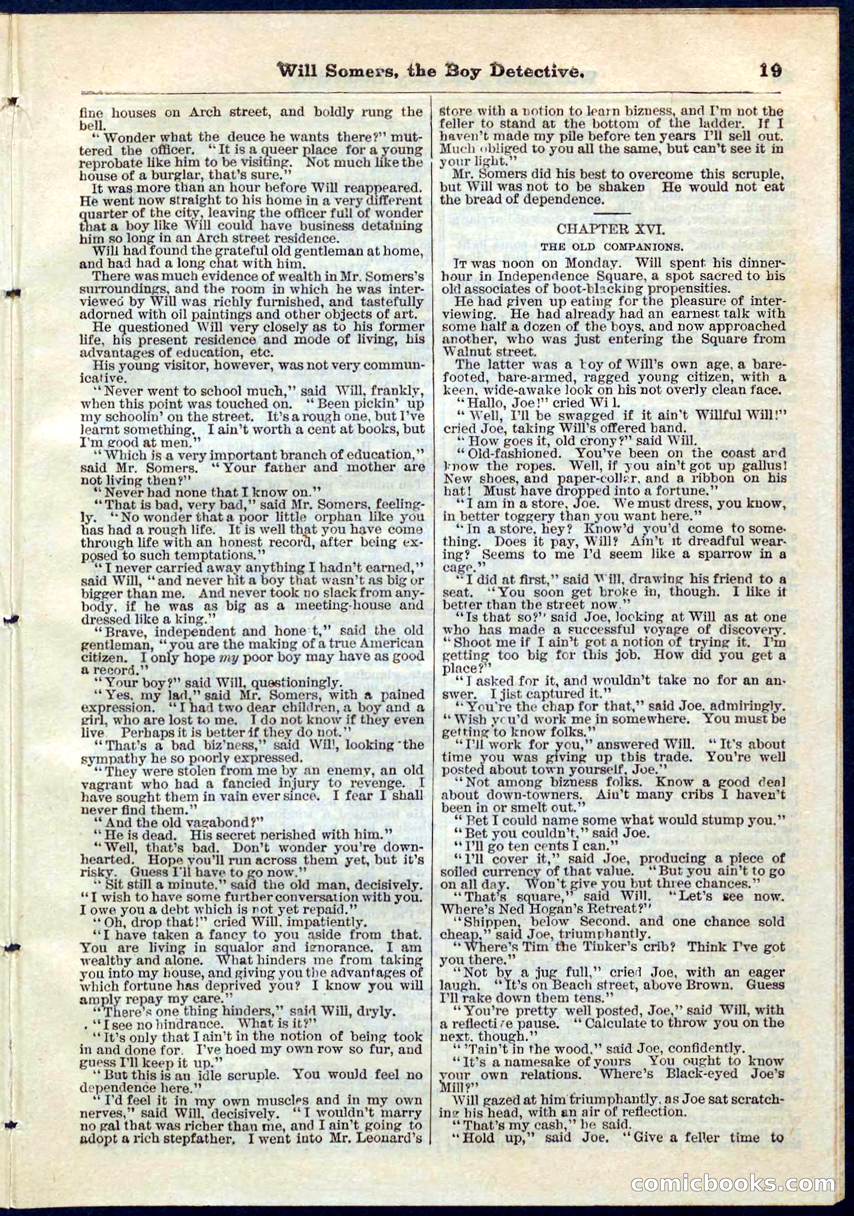 Beadle's Pocket Library No. 62 — page 19 of 32