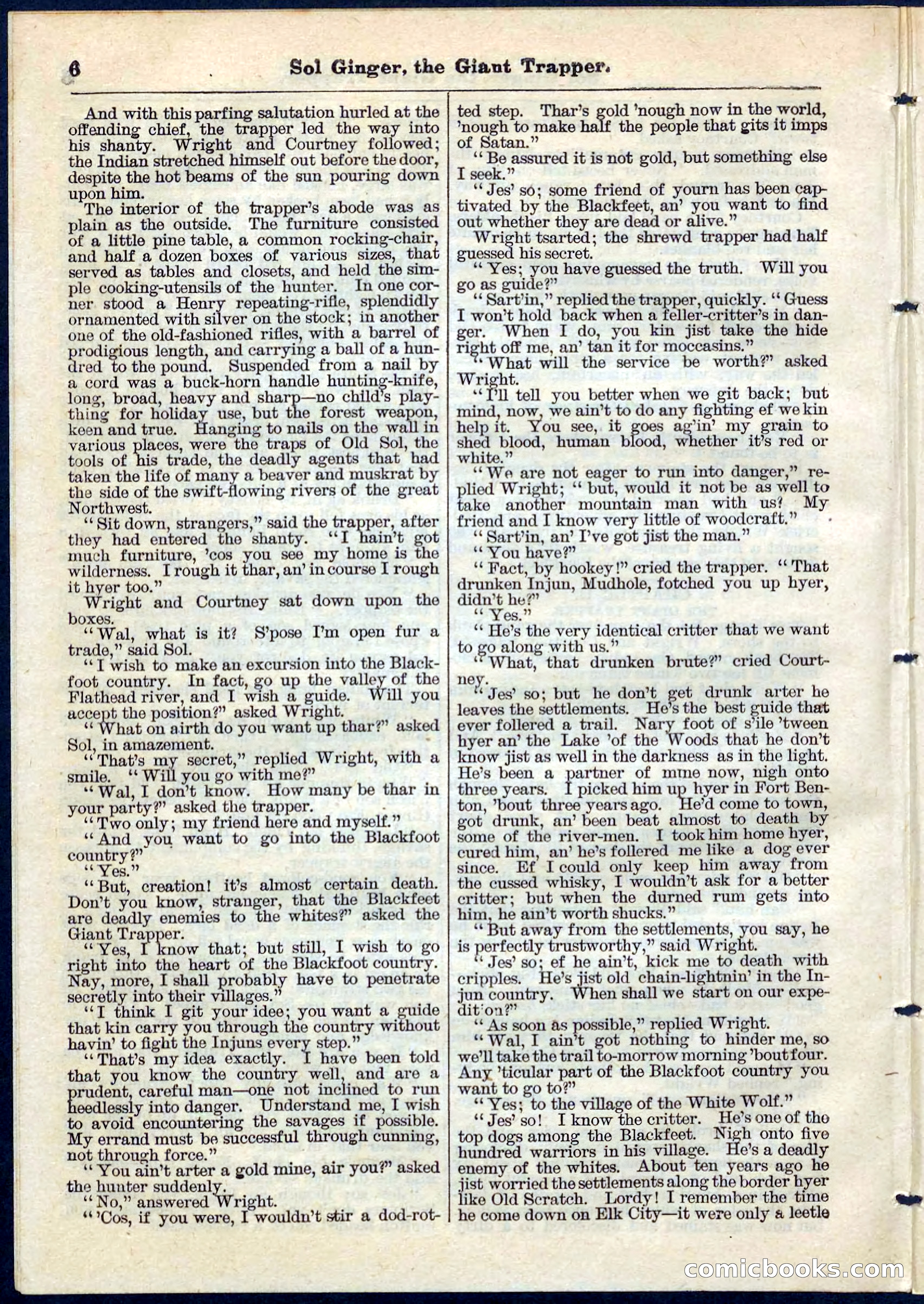 Beadle's Pocket Library, No. 63 — page 6 of 32