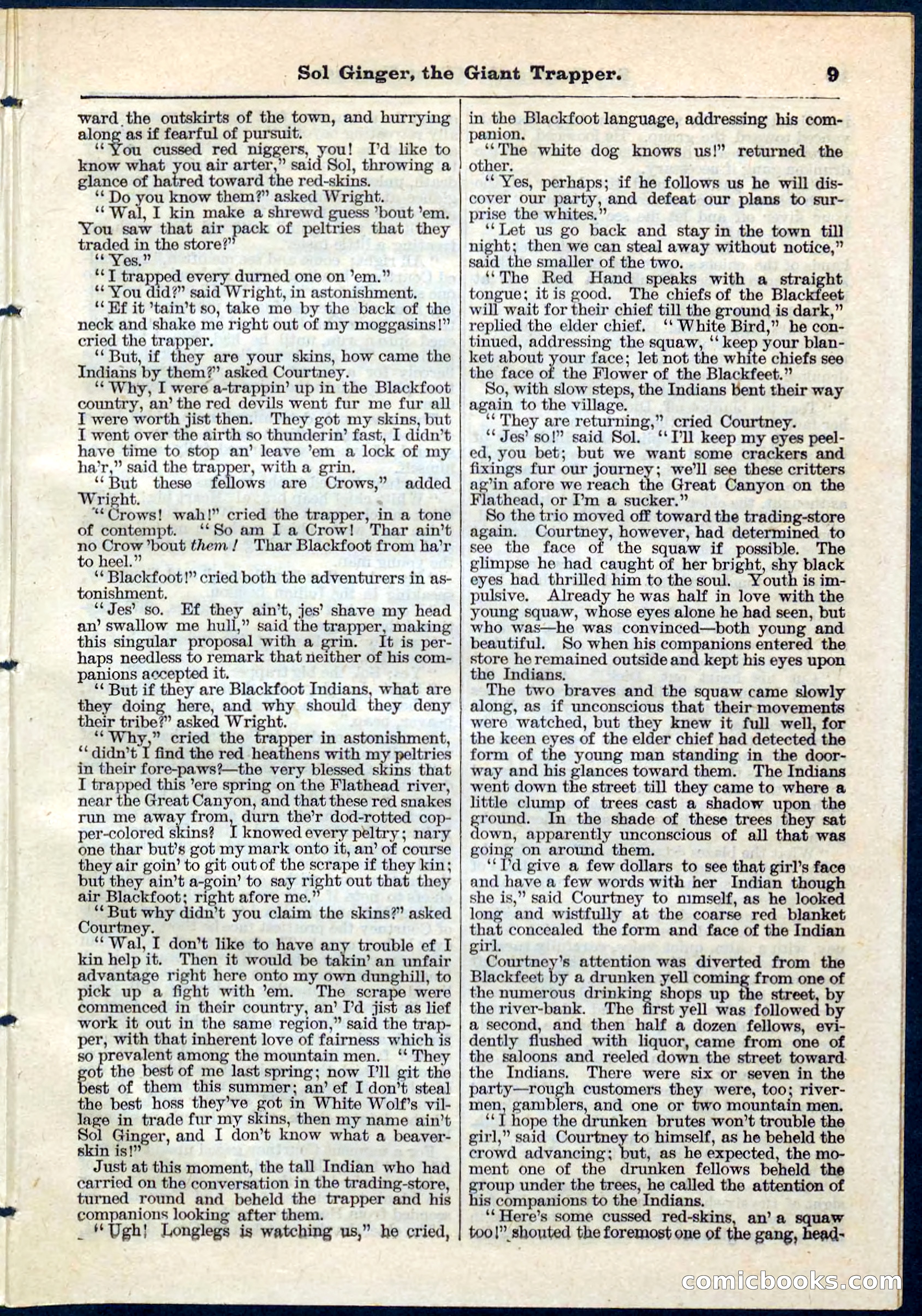 Beadle's Pocket Library, No. 63 — page 9 of 32