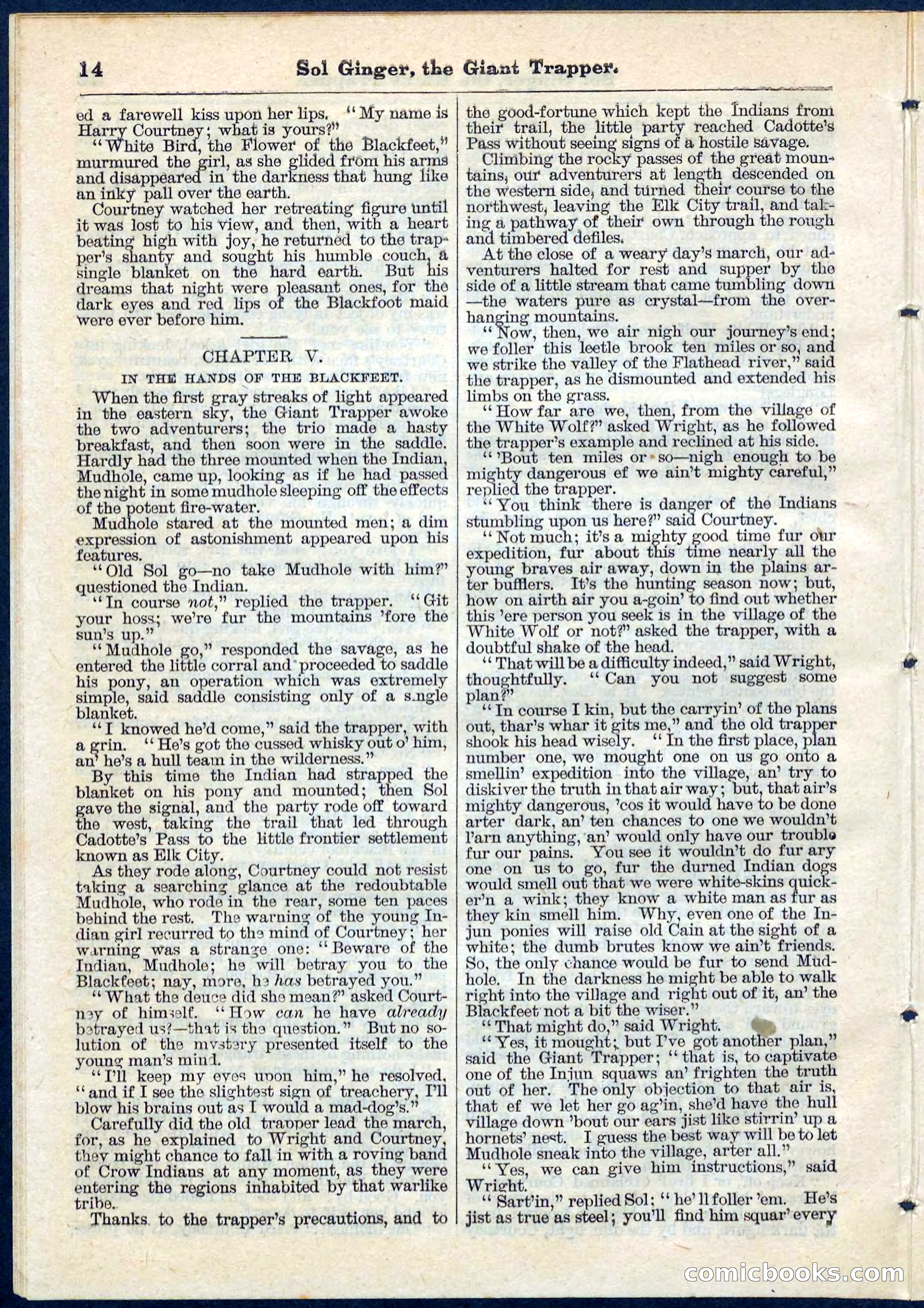 Beadle's Pocket Library, No. 63 — page 14 of 32