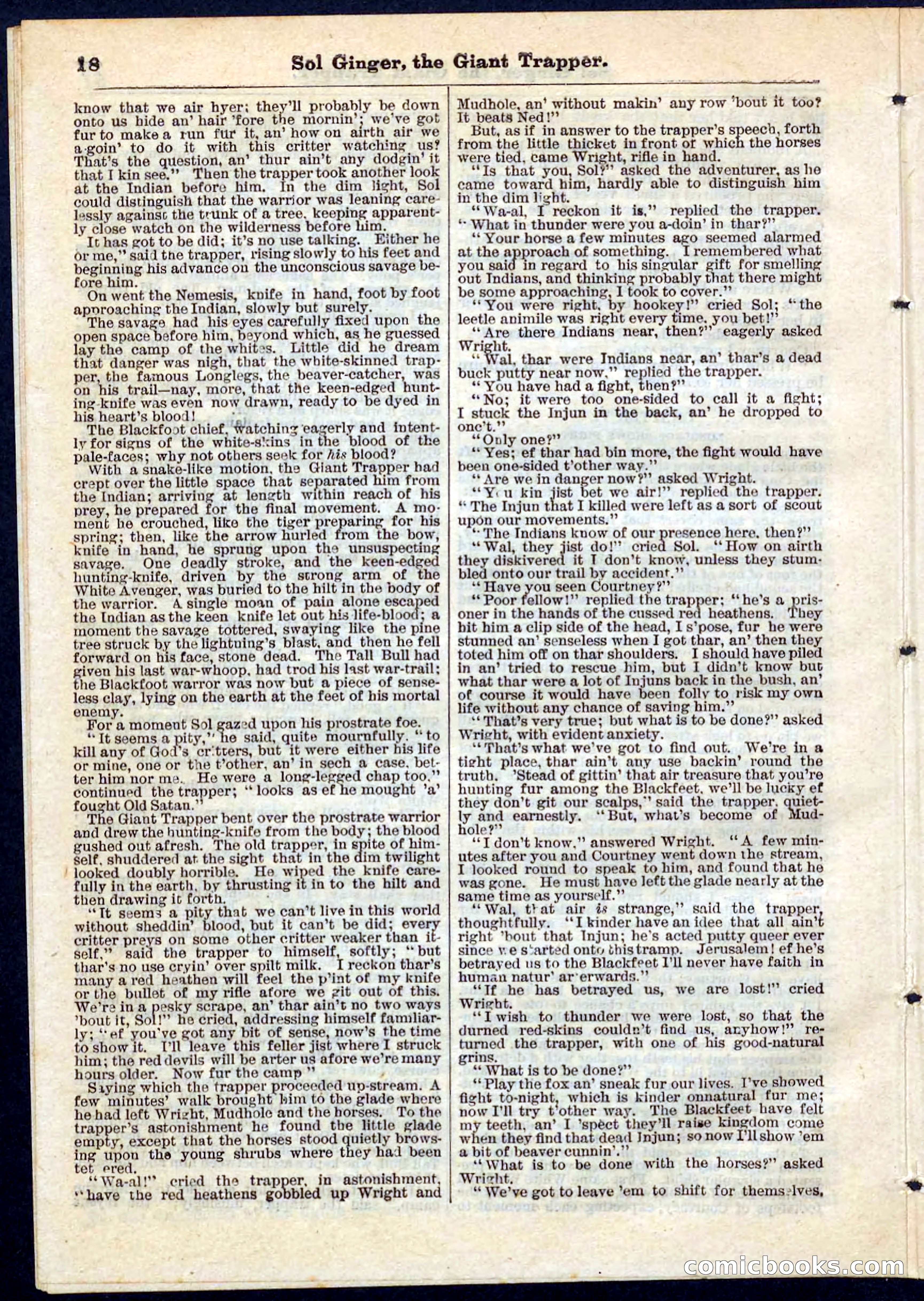 Beadle's Pocket Library, No. 63 — page 18 of 32