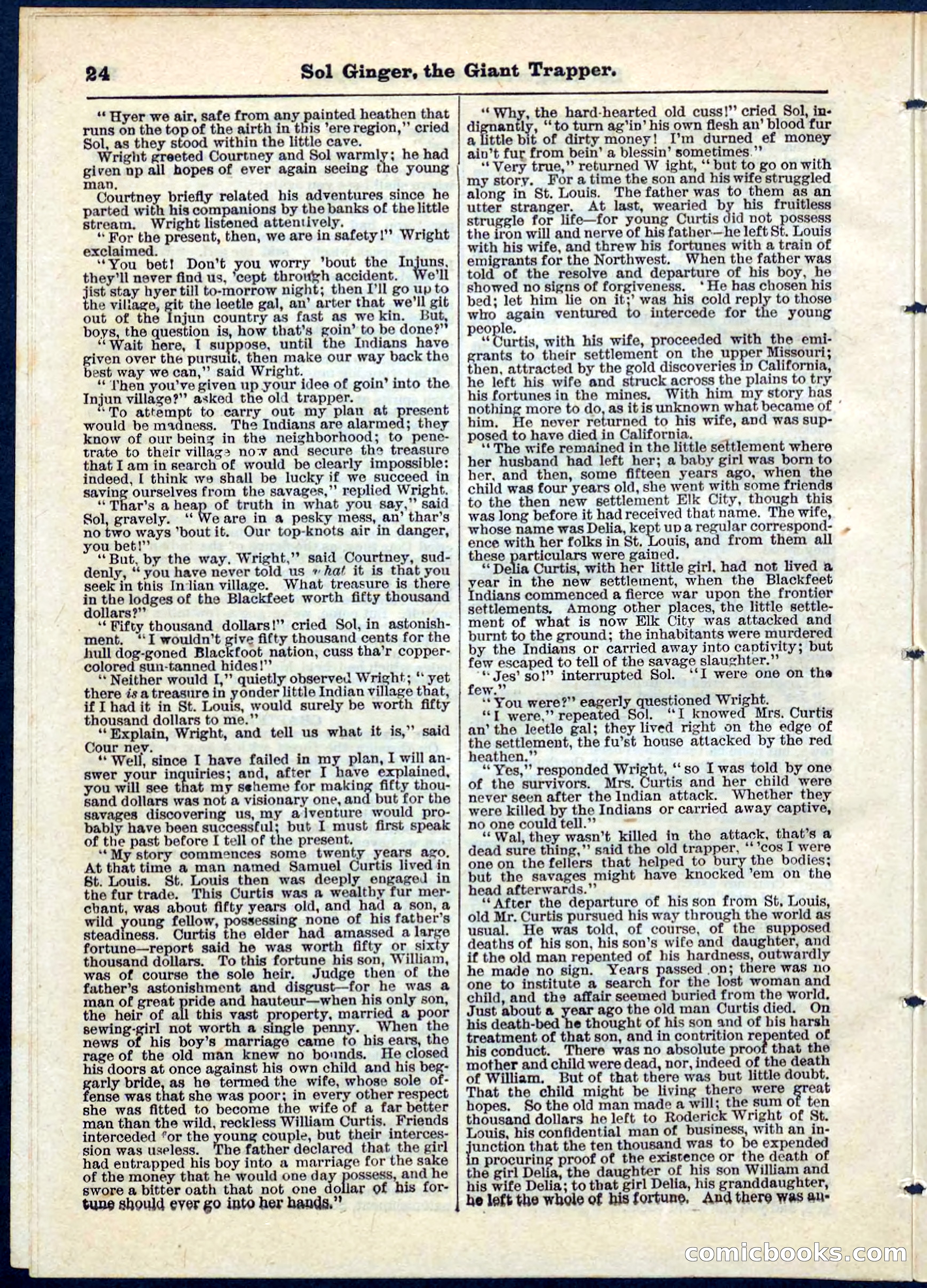 Beadle's Pocket Library, No. 63 — page 24 of 32