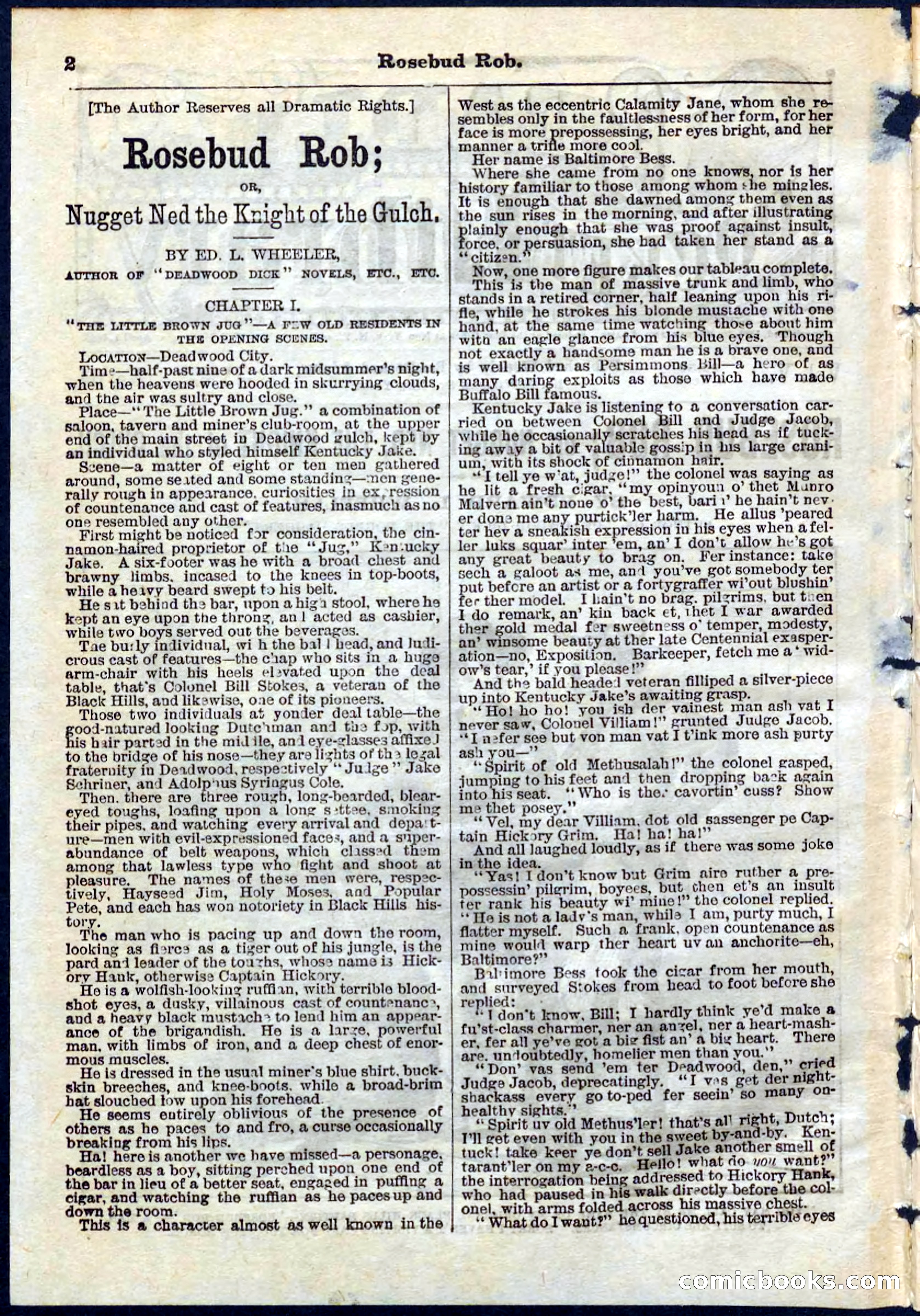Beadle's Pocket Library, No. 64 — page 2 of 32