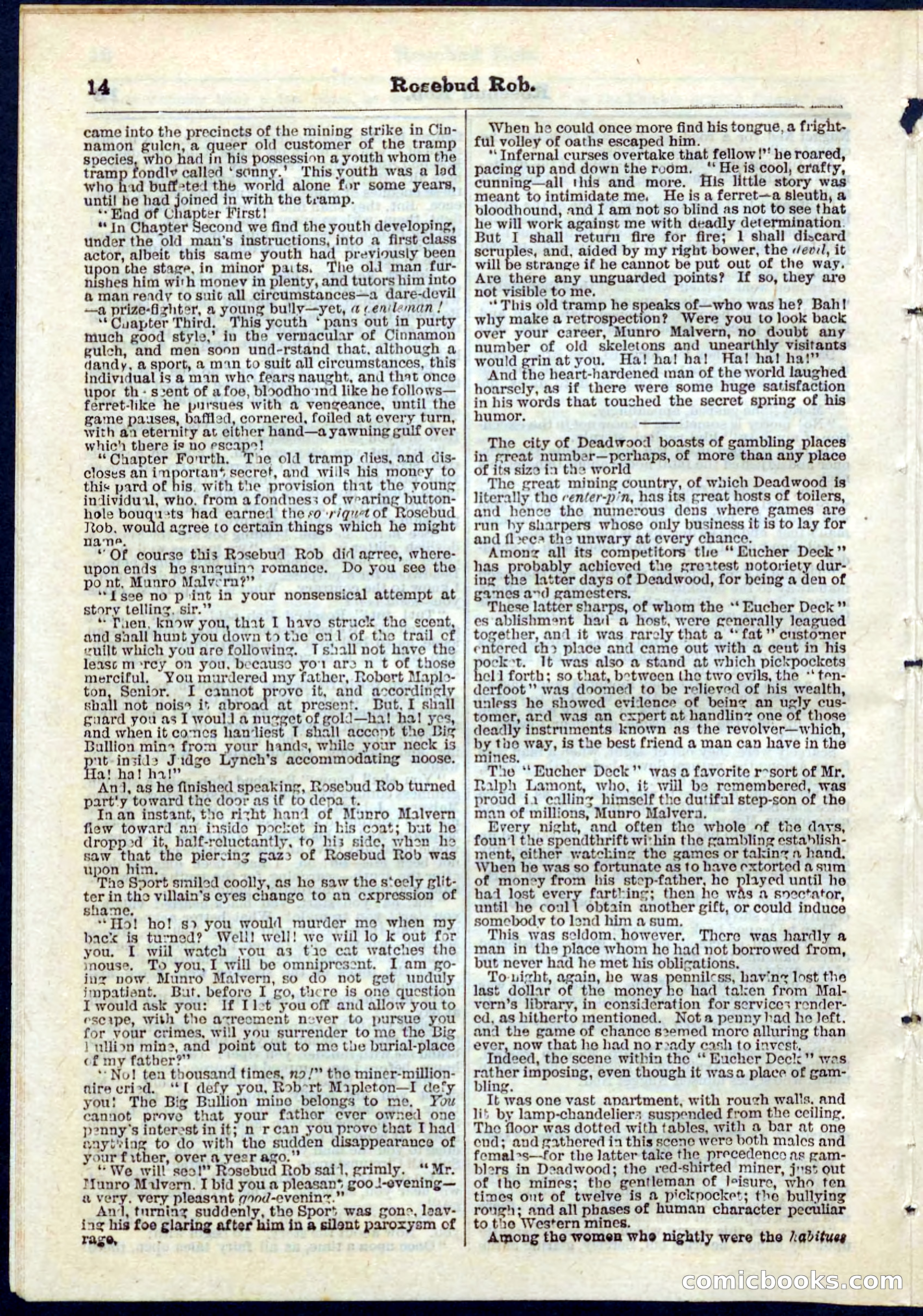 Beadle's Pocket Library, No. 64 — page 14 of 32
