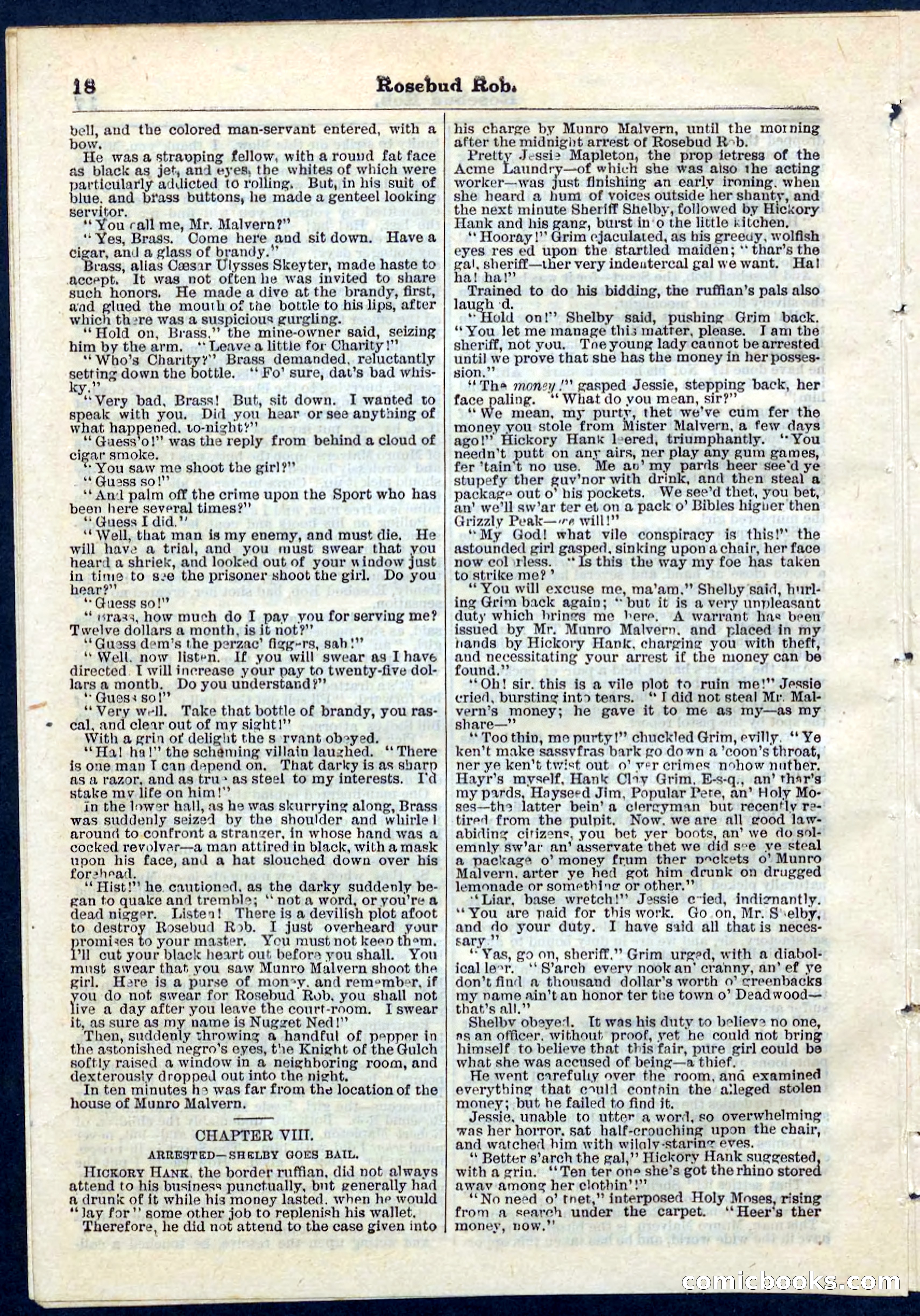 Beadle's Pocket Library, No. 64 — page 18 of 32