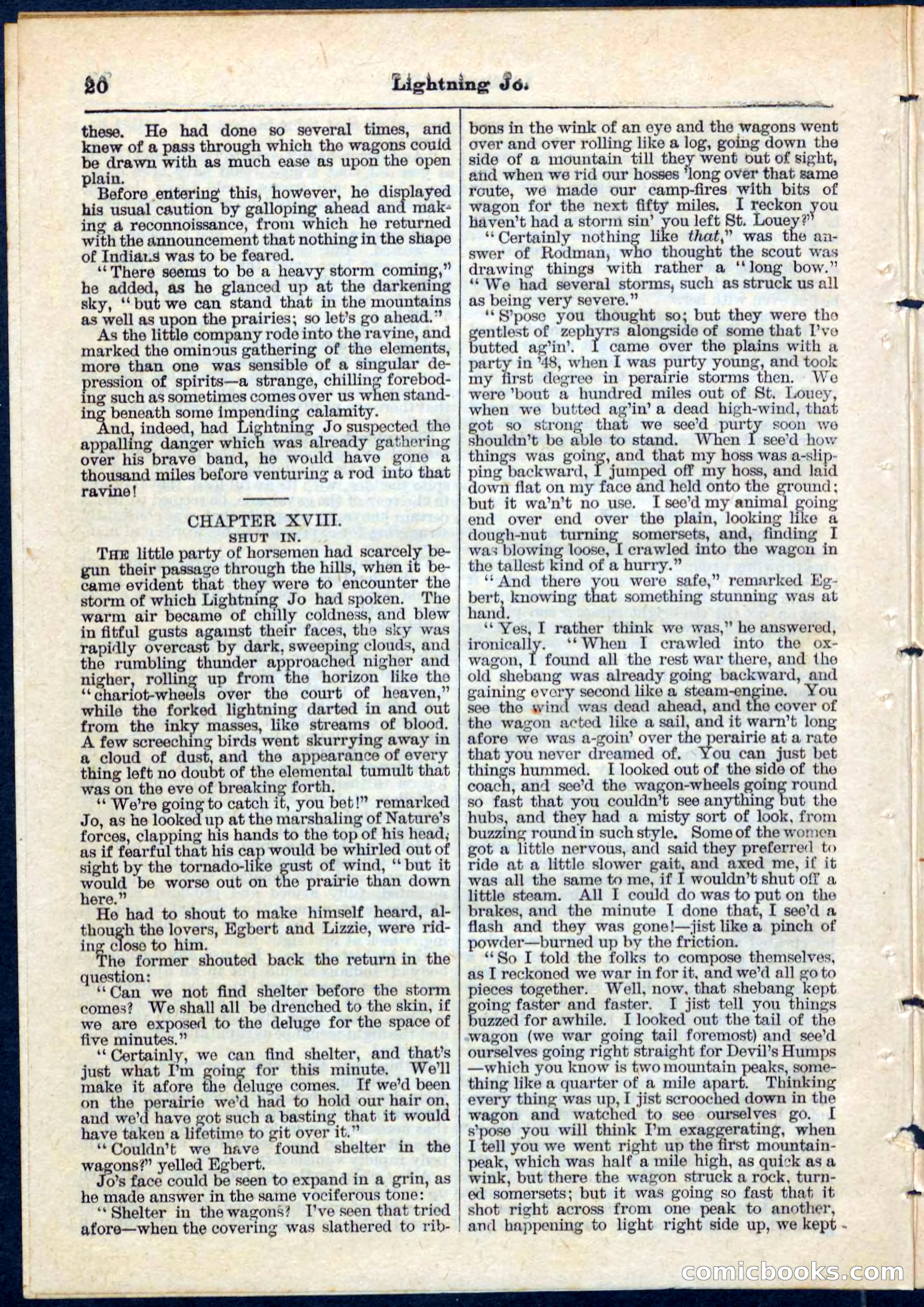 Beadle's Pocket Library No. 65 — page 20 of 32