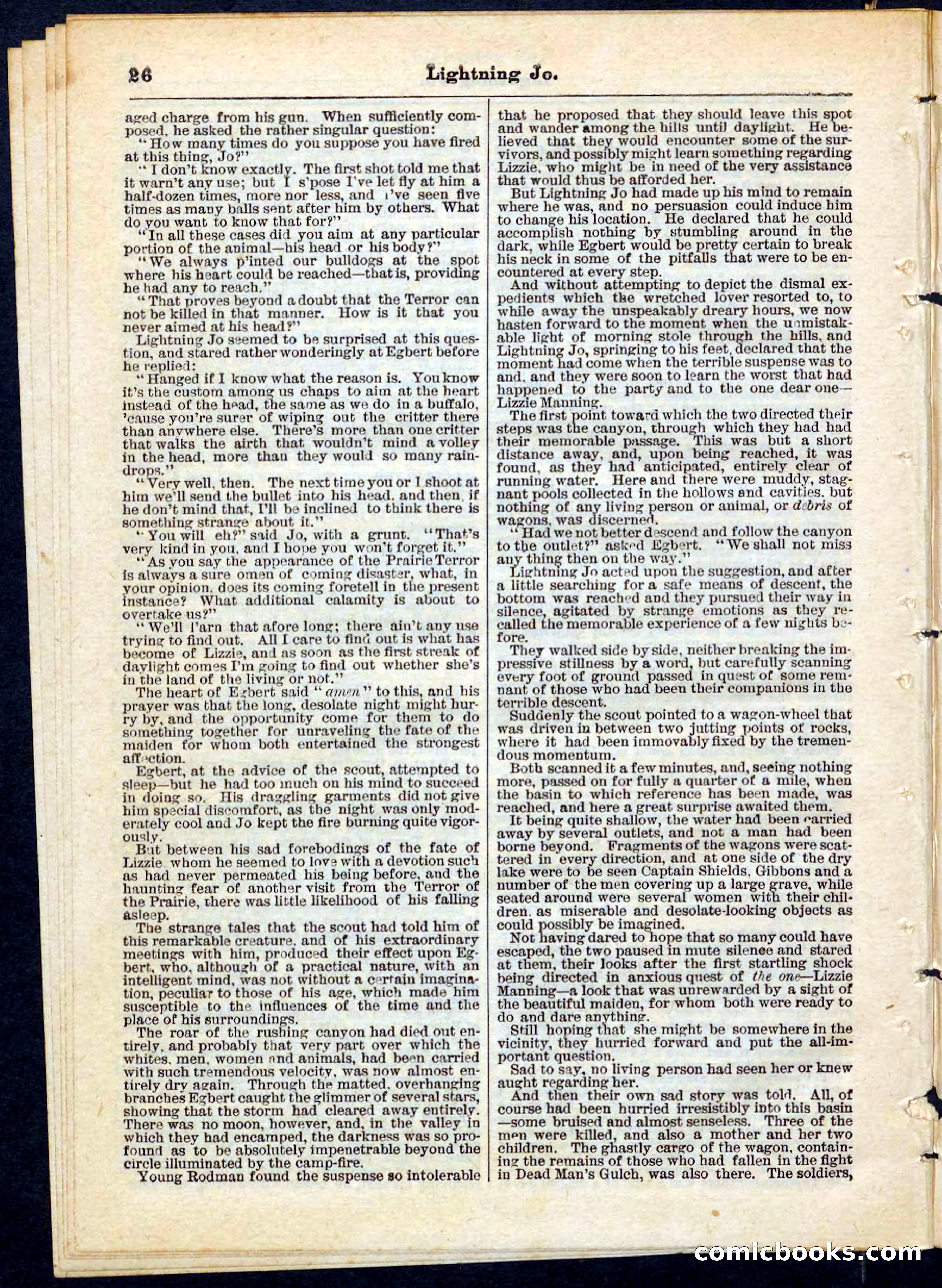 Beadle's Pocket Library No. 65 — page 26 of 32