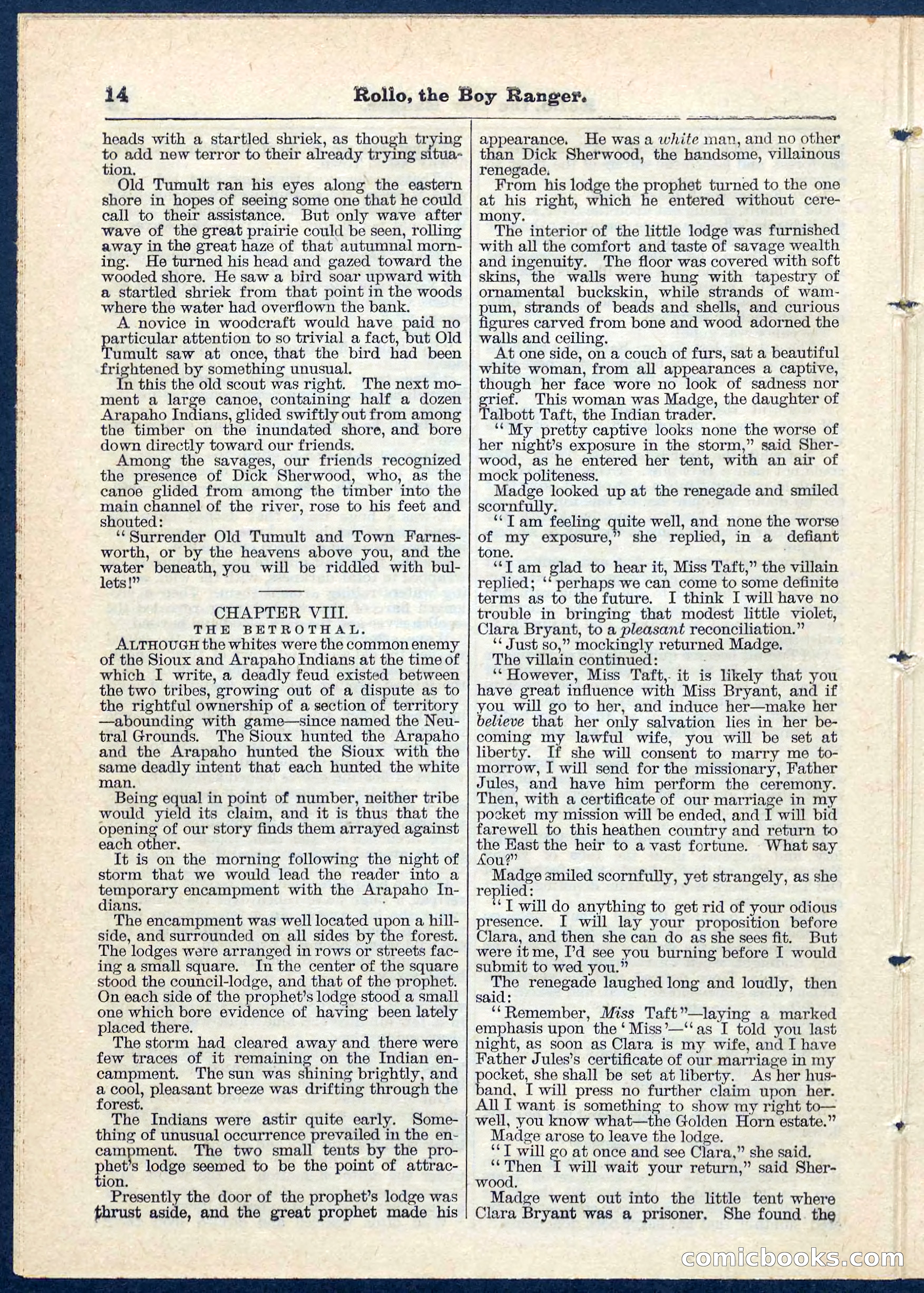 Beadle's Pocket Library No. 67 — page 14 of 32