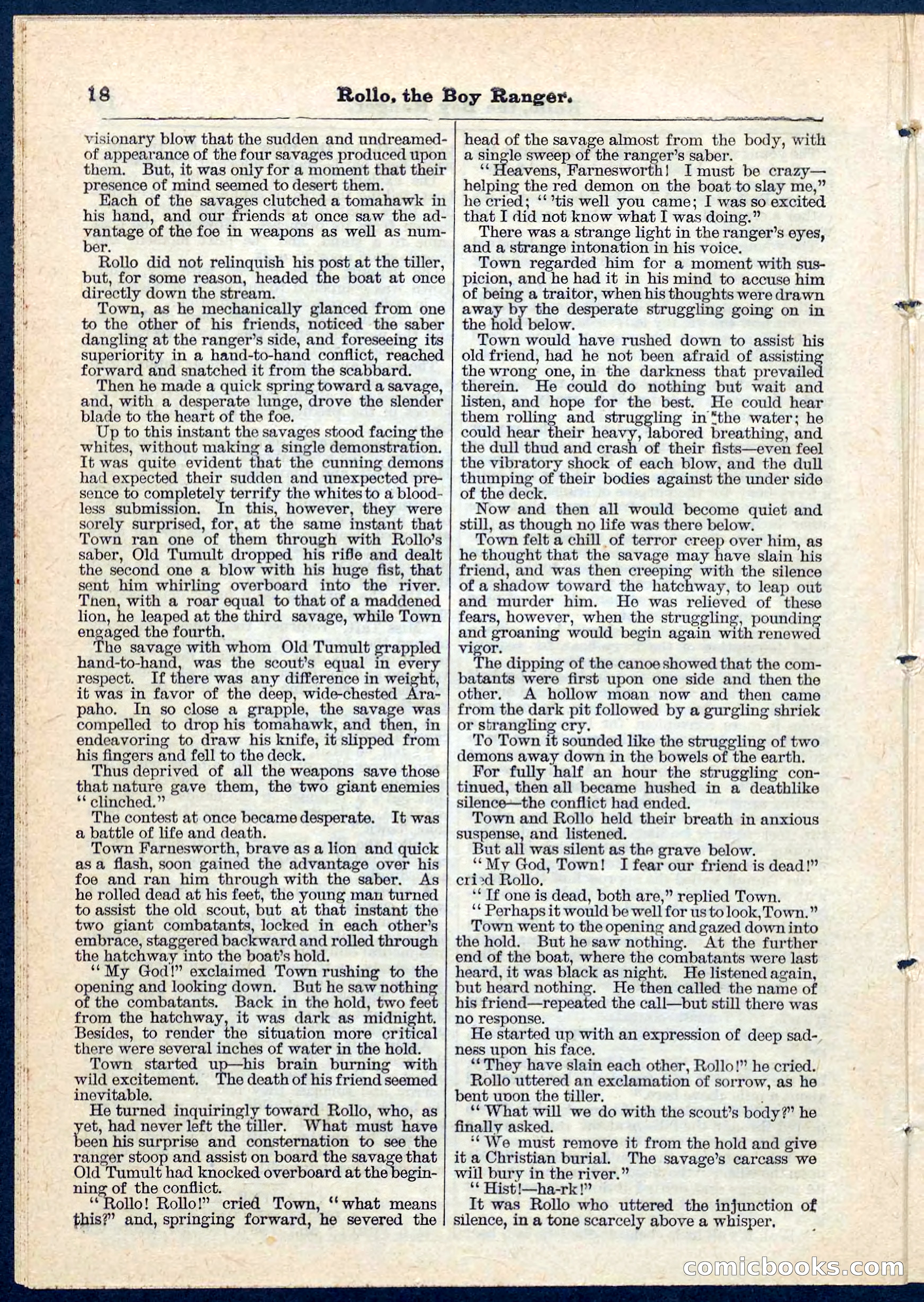 Beadle's Pocket Library No. 67 — page 18 of 32