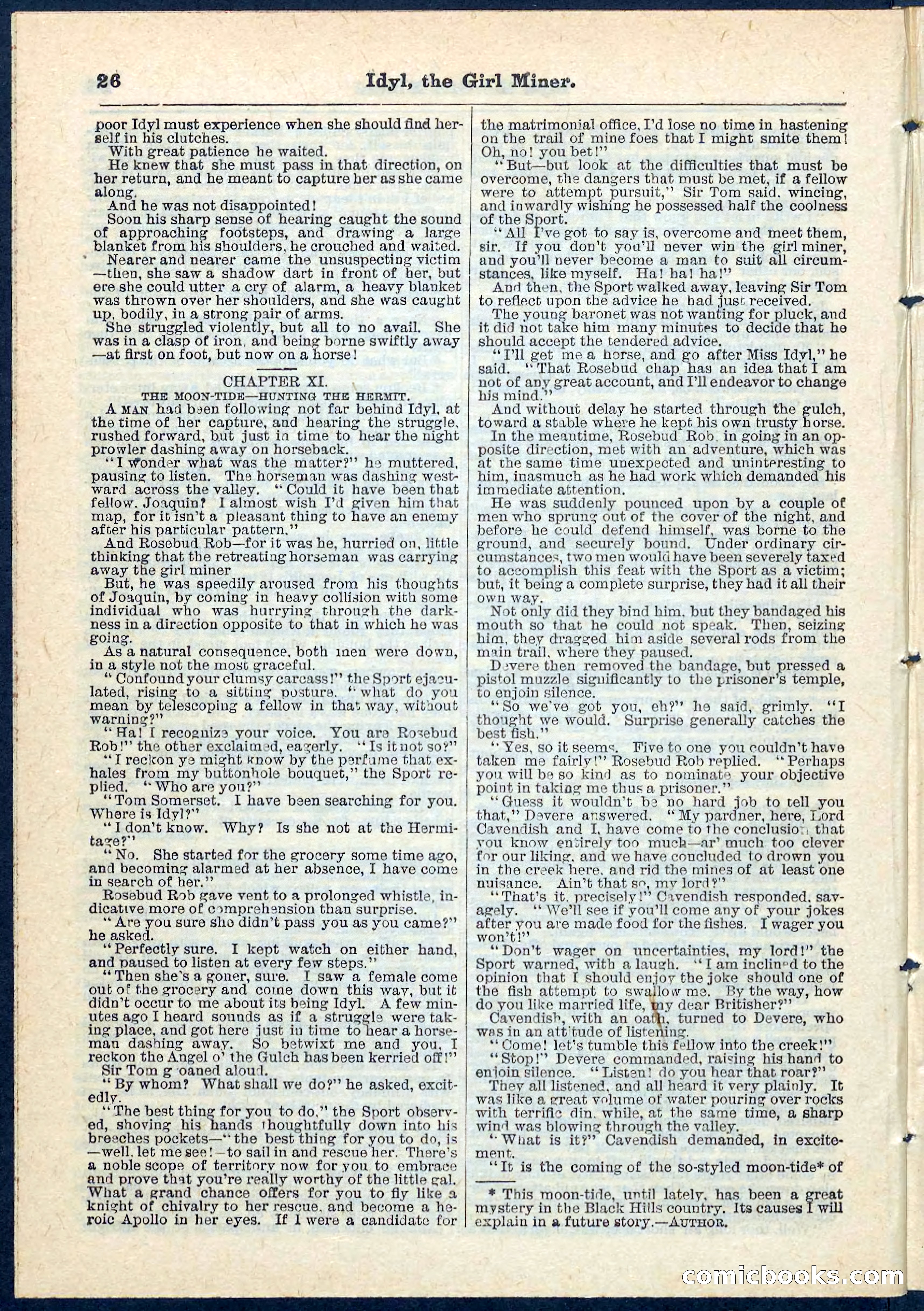 Beadle's Pocket Library No. 68 — page 26 of 32