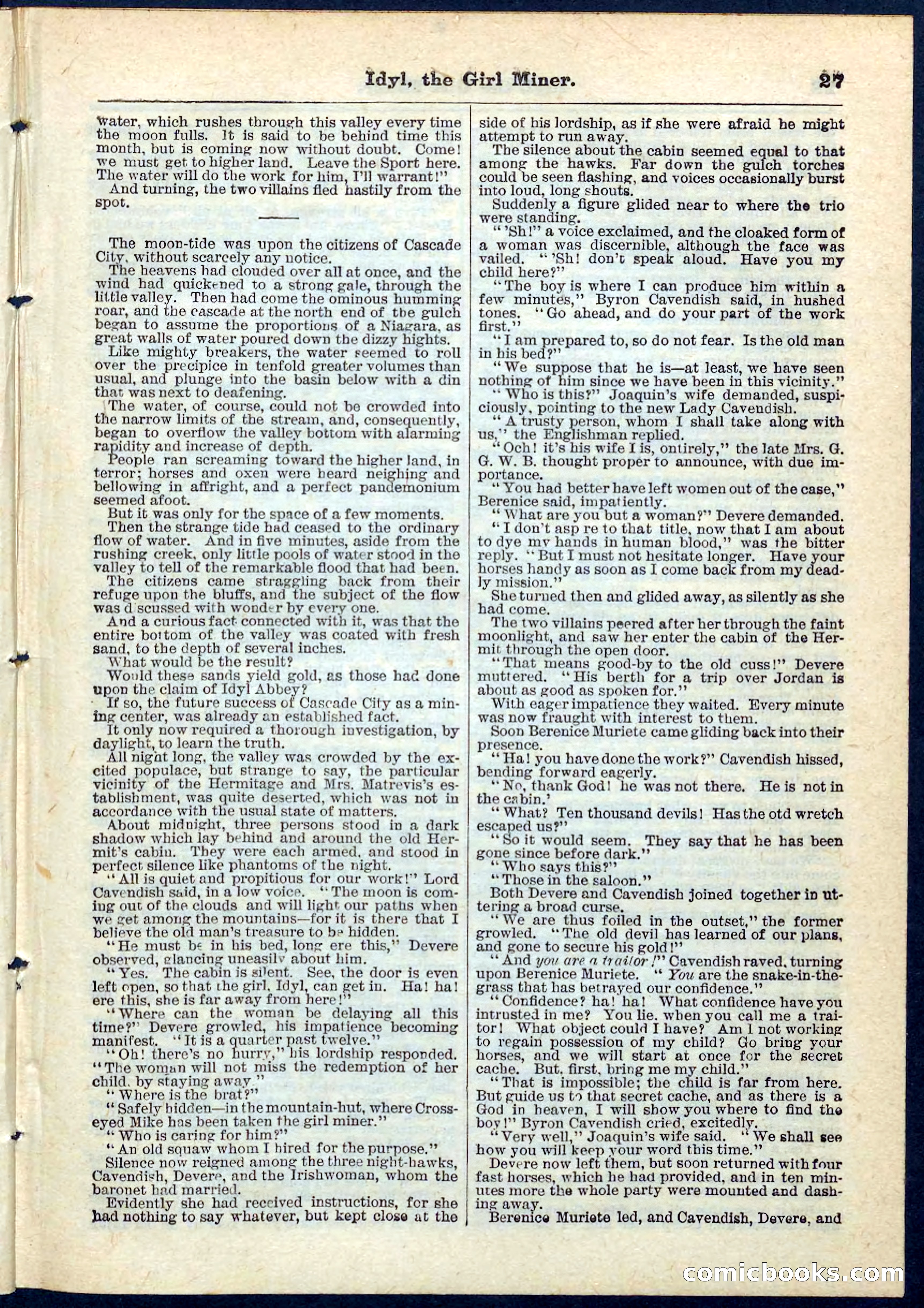 Beadle's Pocket Library No. 68 — page 27 of 32