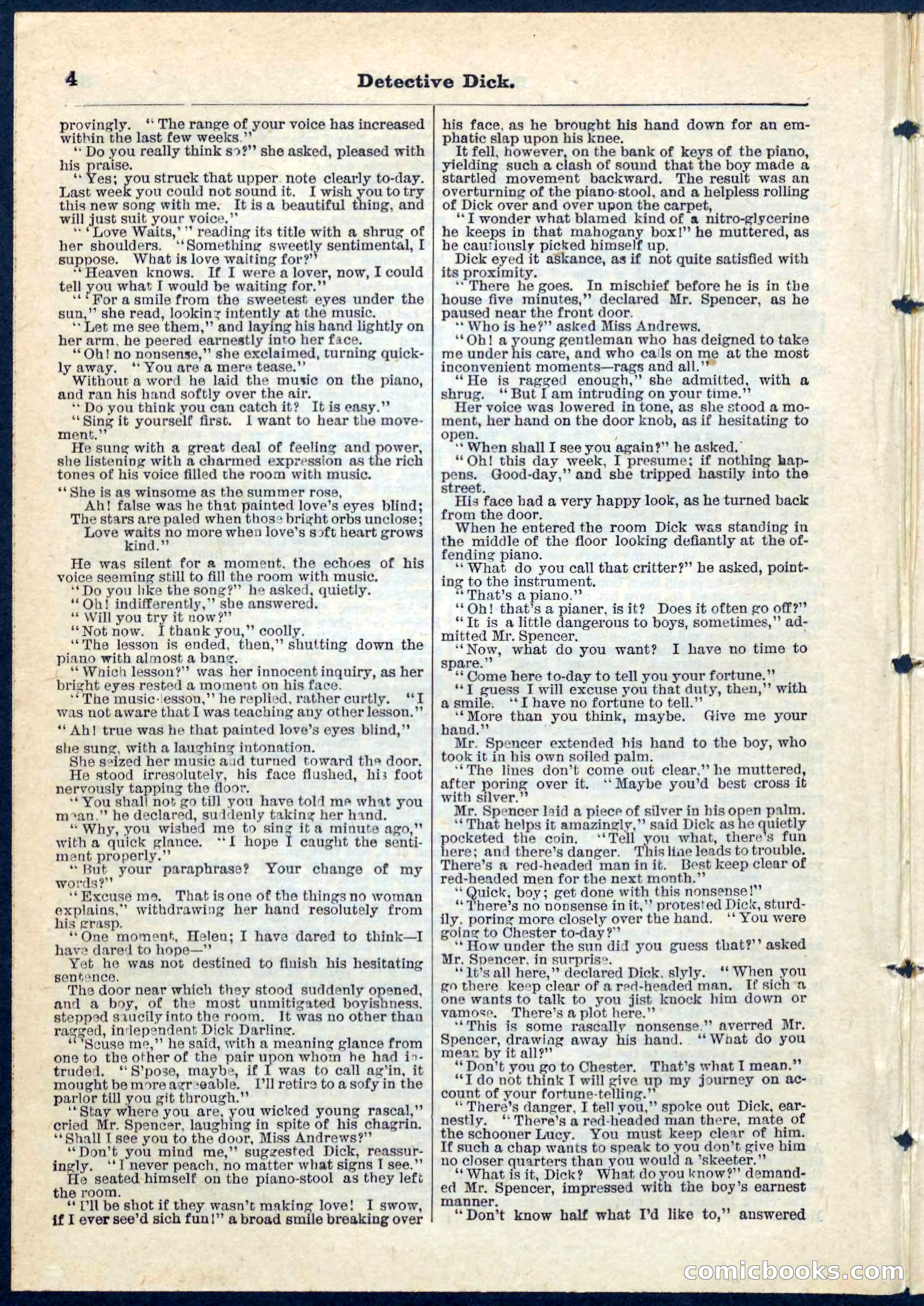 Beadle's Pocket Library No. 69 — page 4 of 32