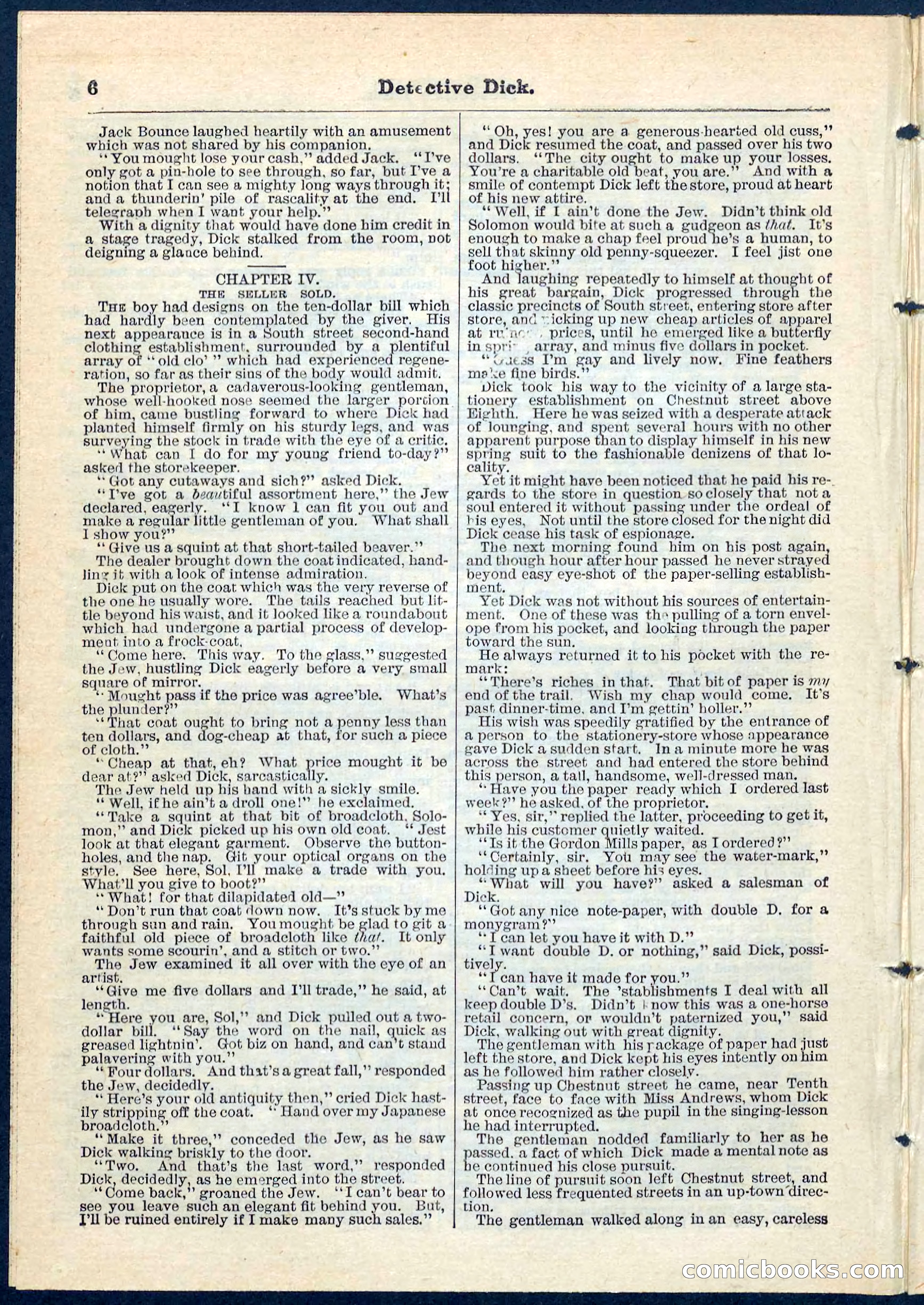 Beadle's Pocket Library No. 69 — page 6 of 32