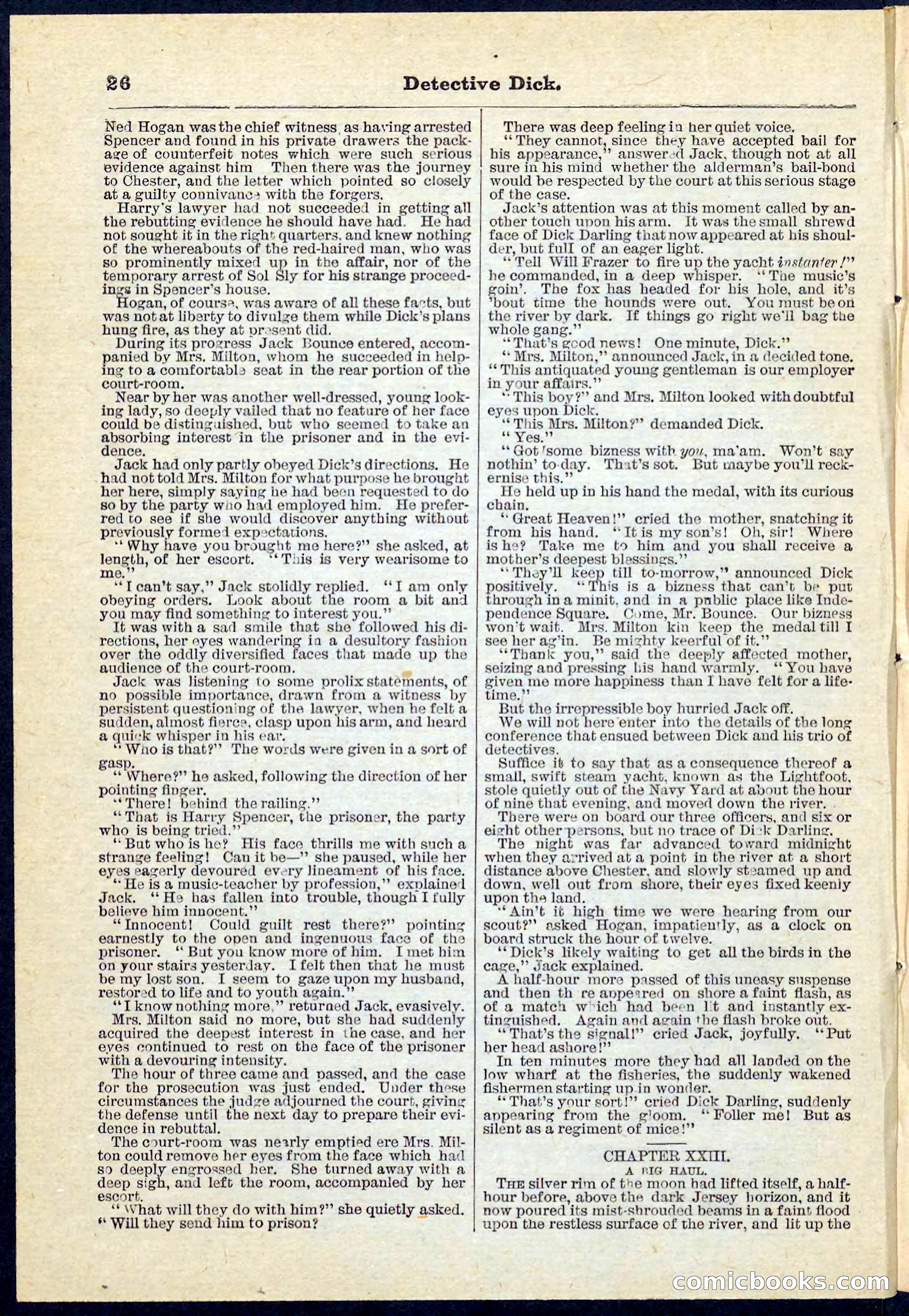 Beadle's Pocket Library No. 69 — page 26 of 32