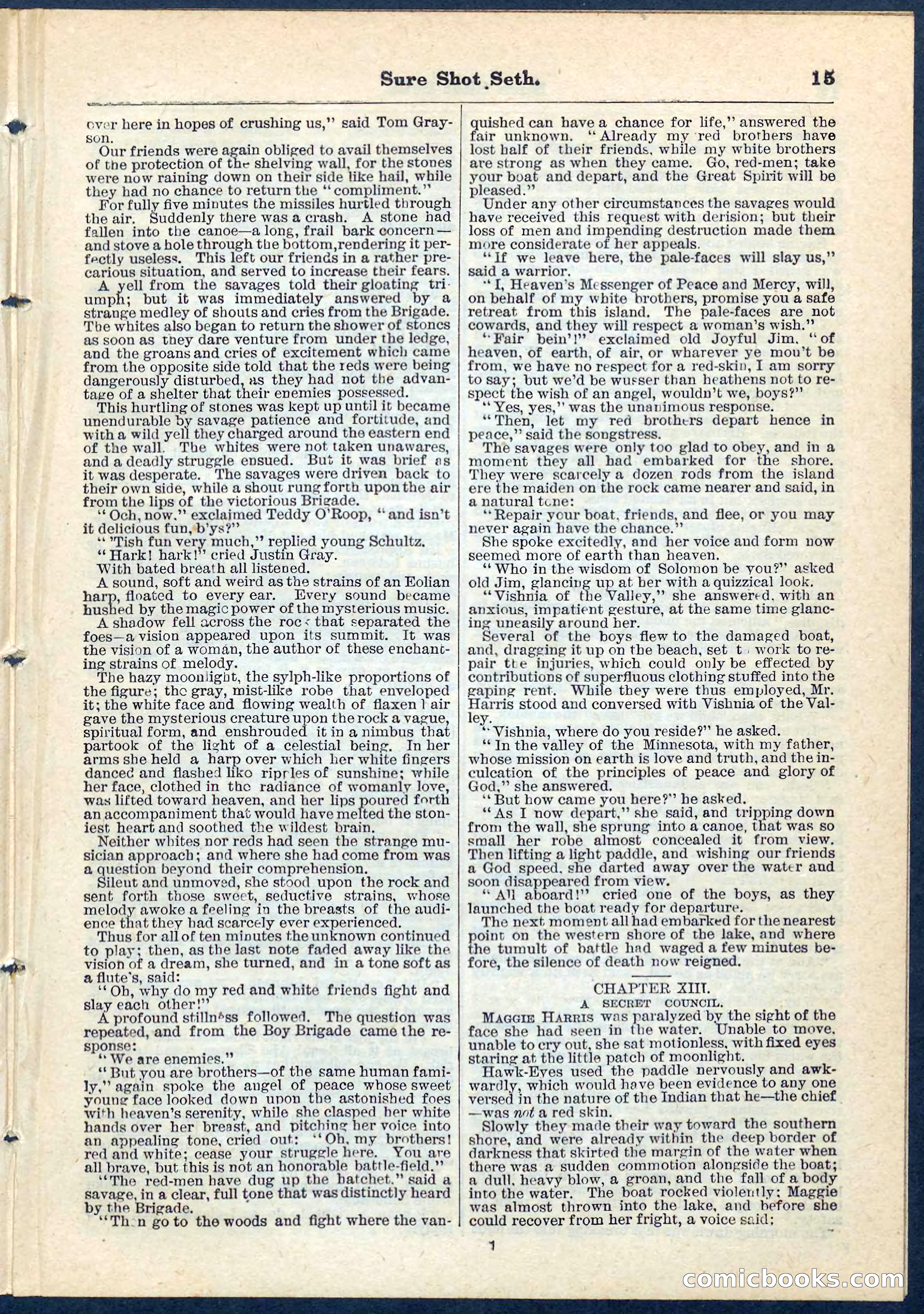 Beadle's Pocket Library No. 70 — page 15 of 32