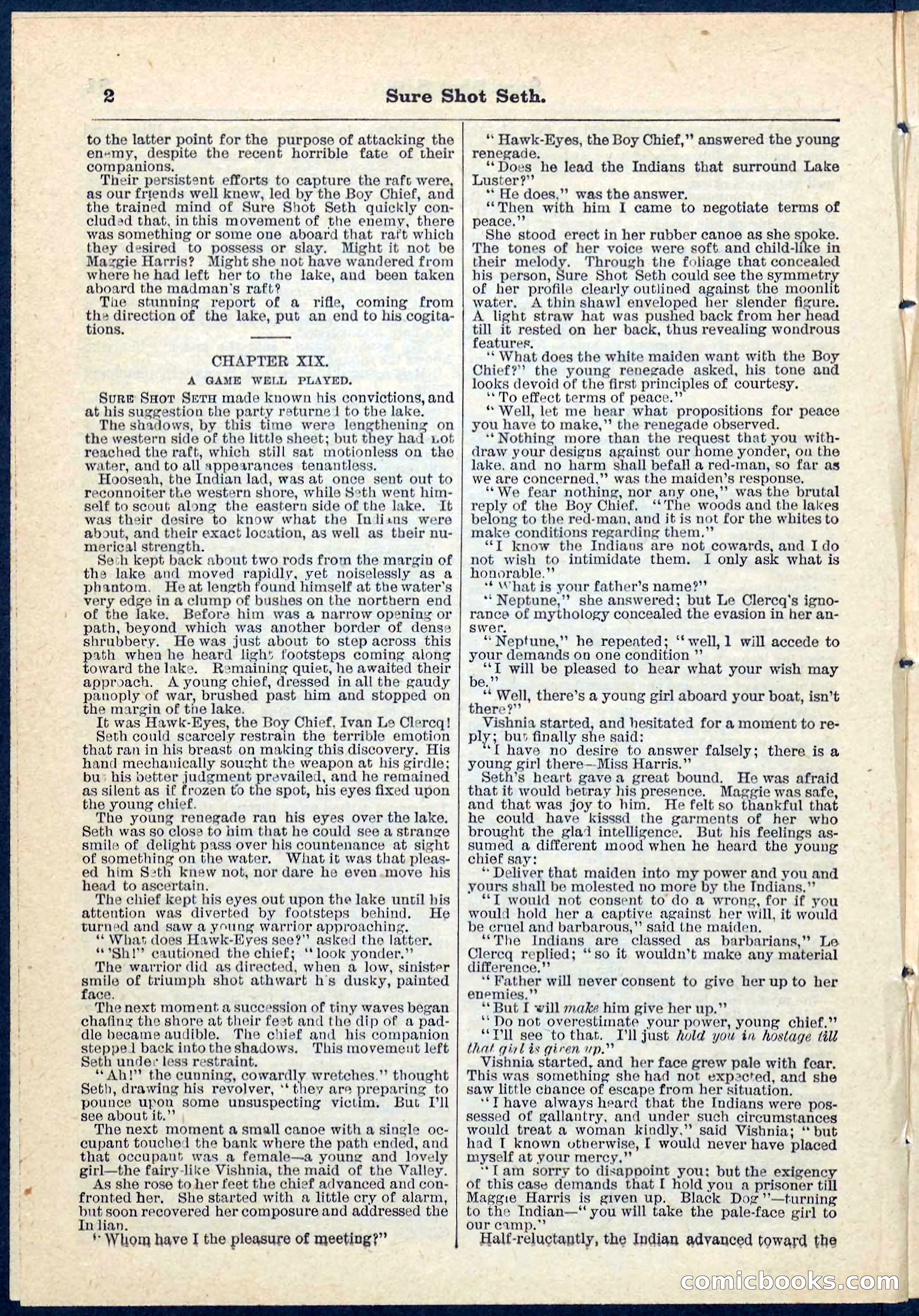 Beadle's Pocket Library No. 70 — page 22 of 32