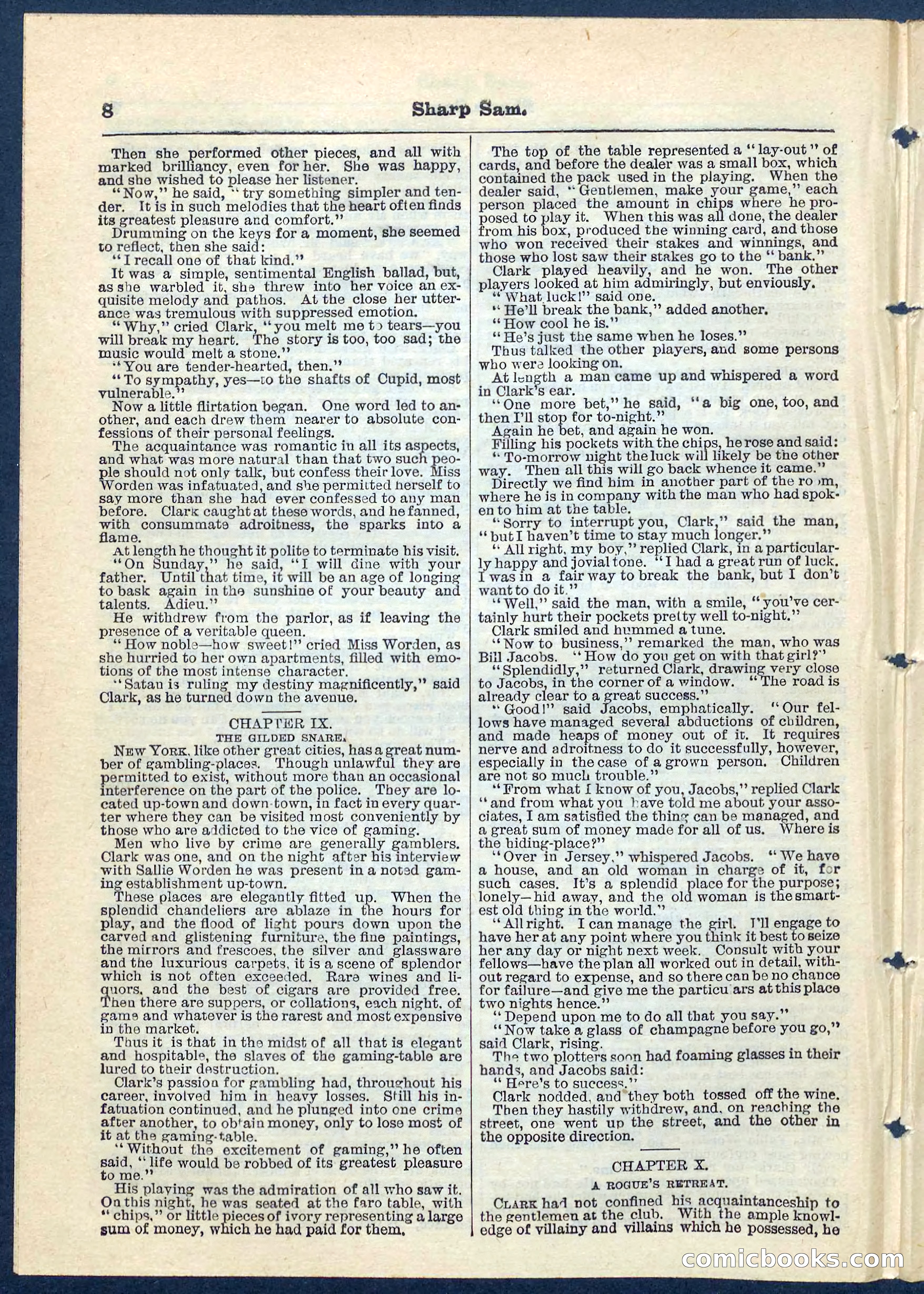 Beadle's Pocket Library No. 71 — page 8 of 32