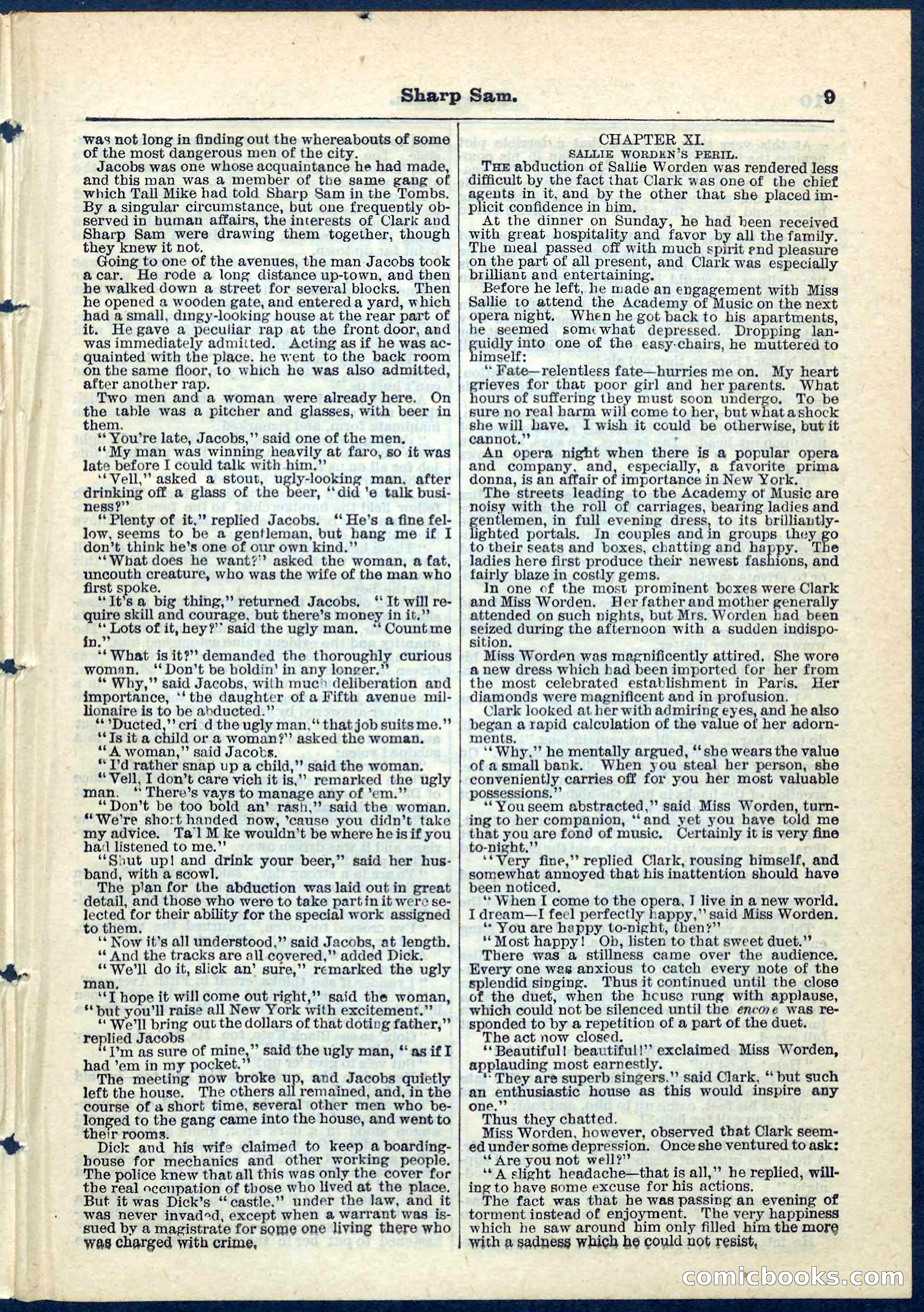 Beadle's Pocket Library No. 71 — page 9 of 32