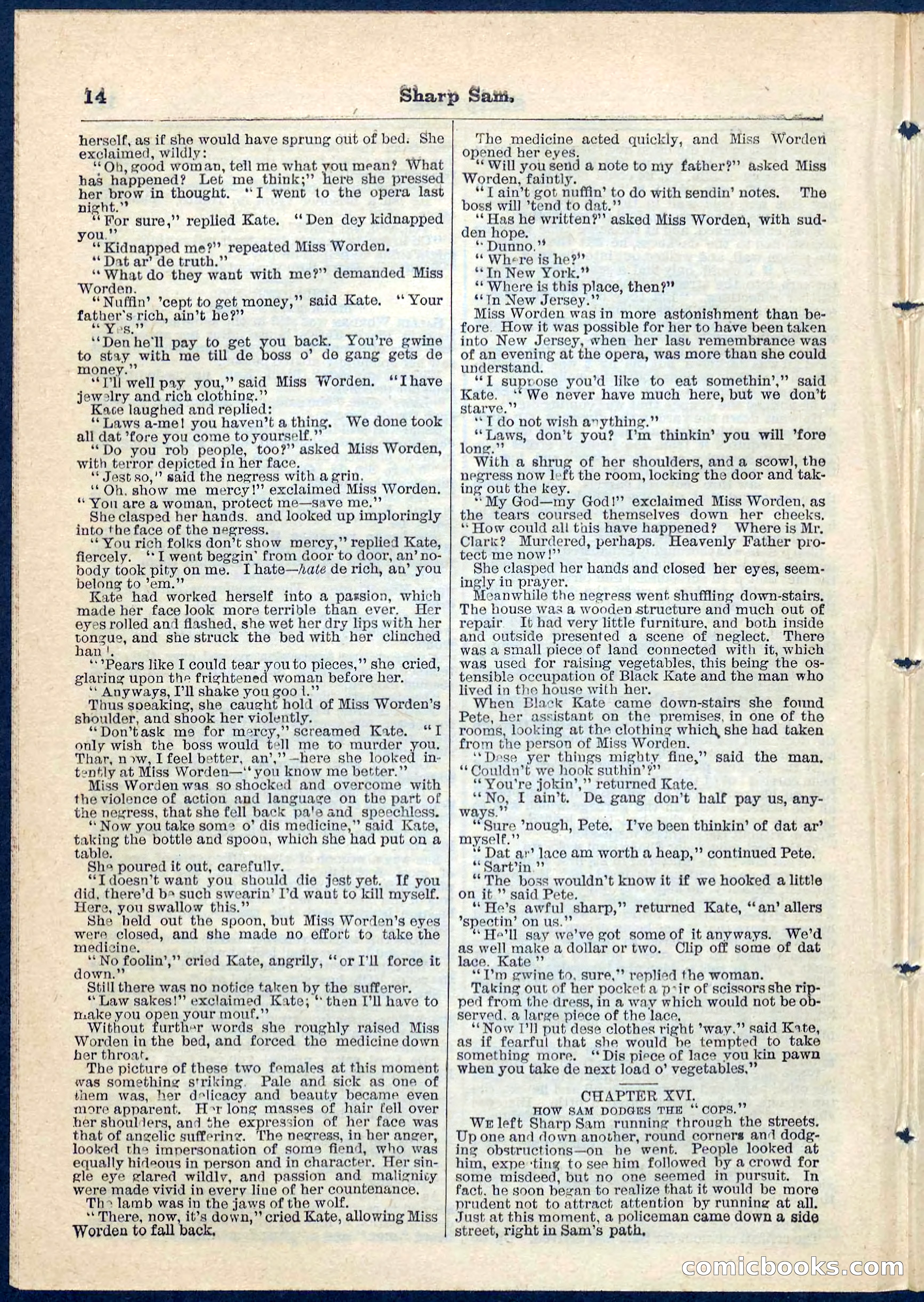 Beadle's Pocket Library No. 71 — page 14 of 32