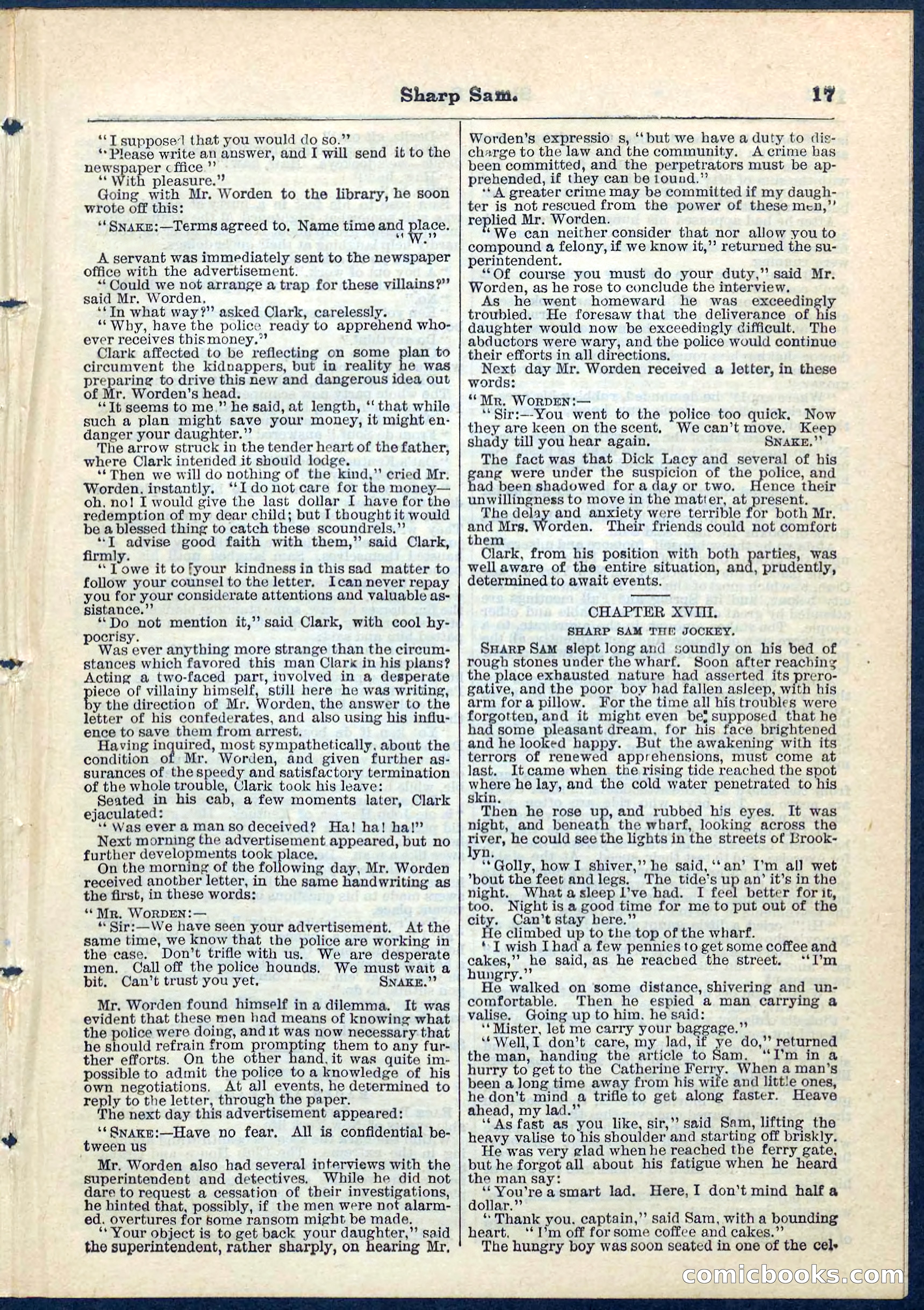 Beadle's Pocket Library No. 71 — page 17 of 32