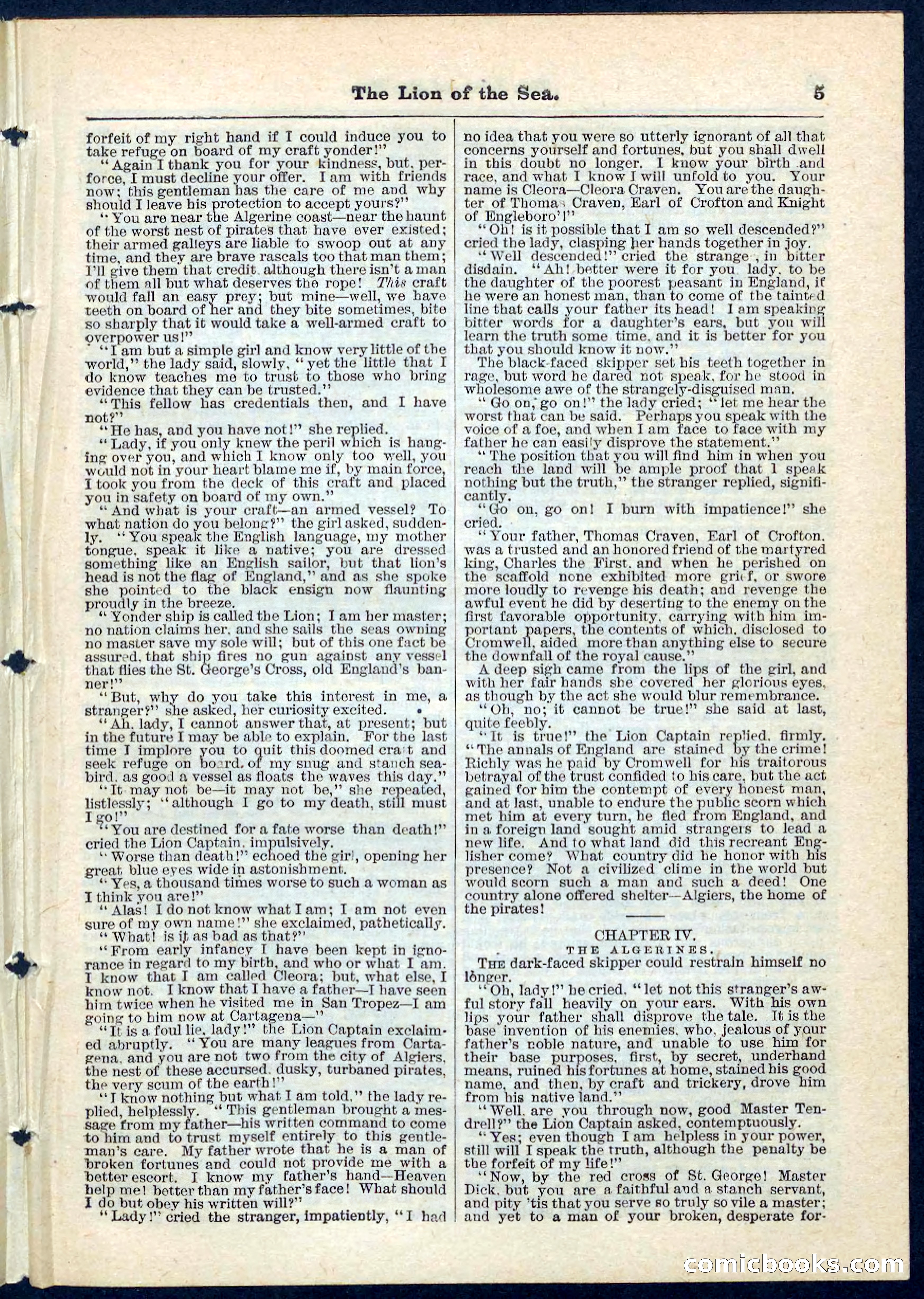 Beadle's Pocket Library No. 72 — page 5 of 32