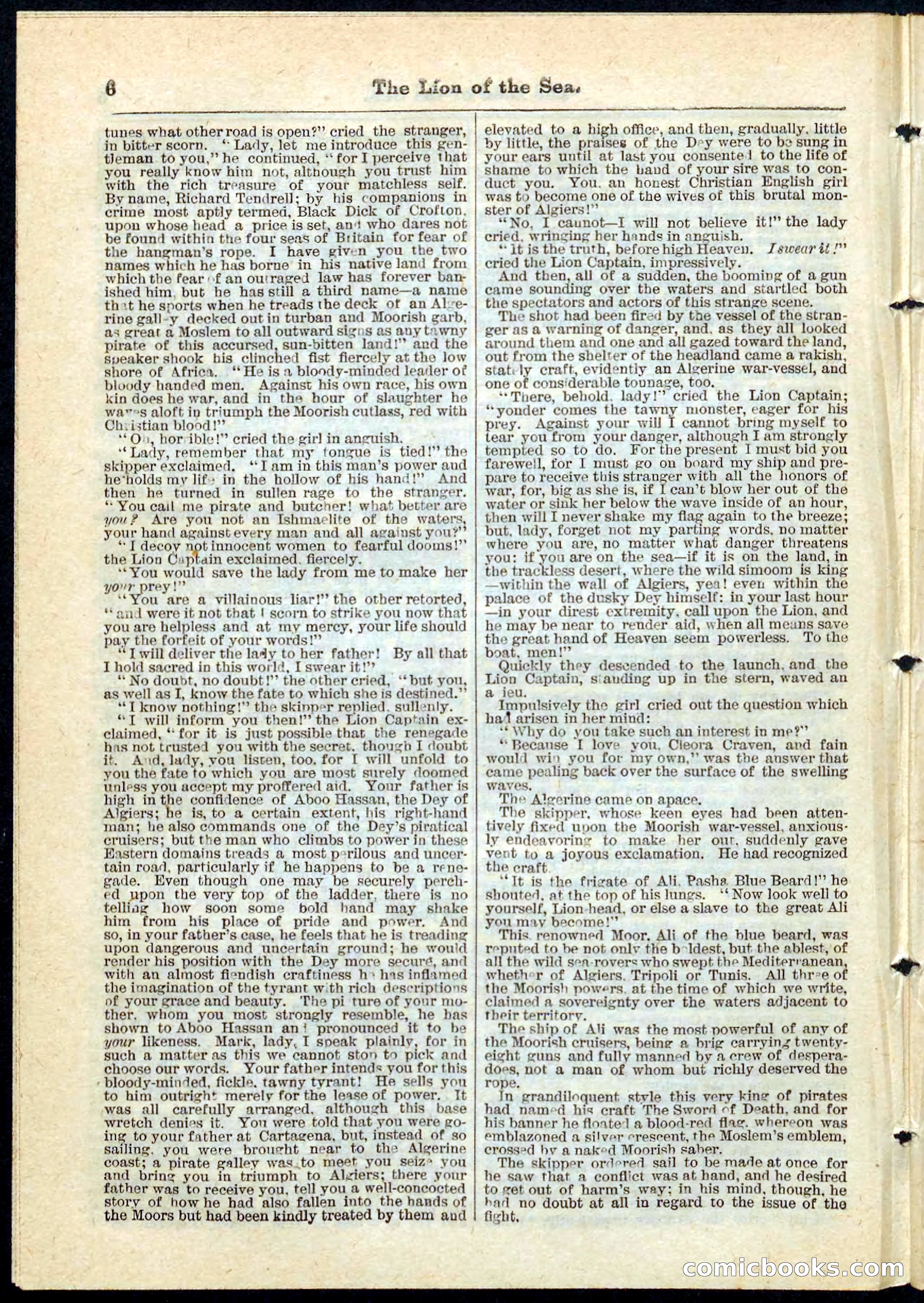 Beadle's Pocket Library No. 72 — page 6 of 32