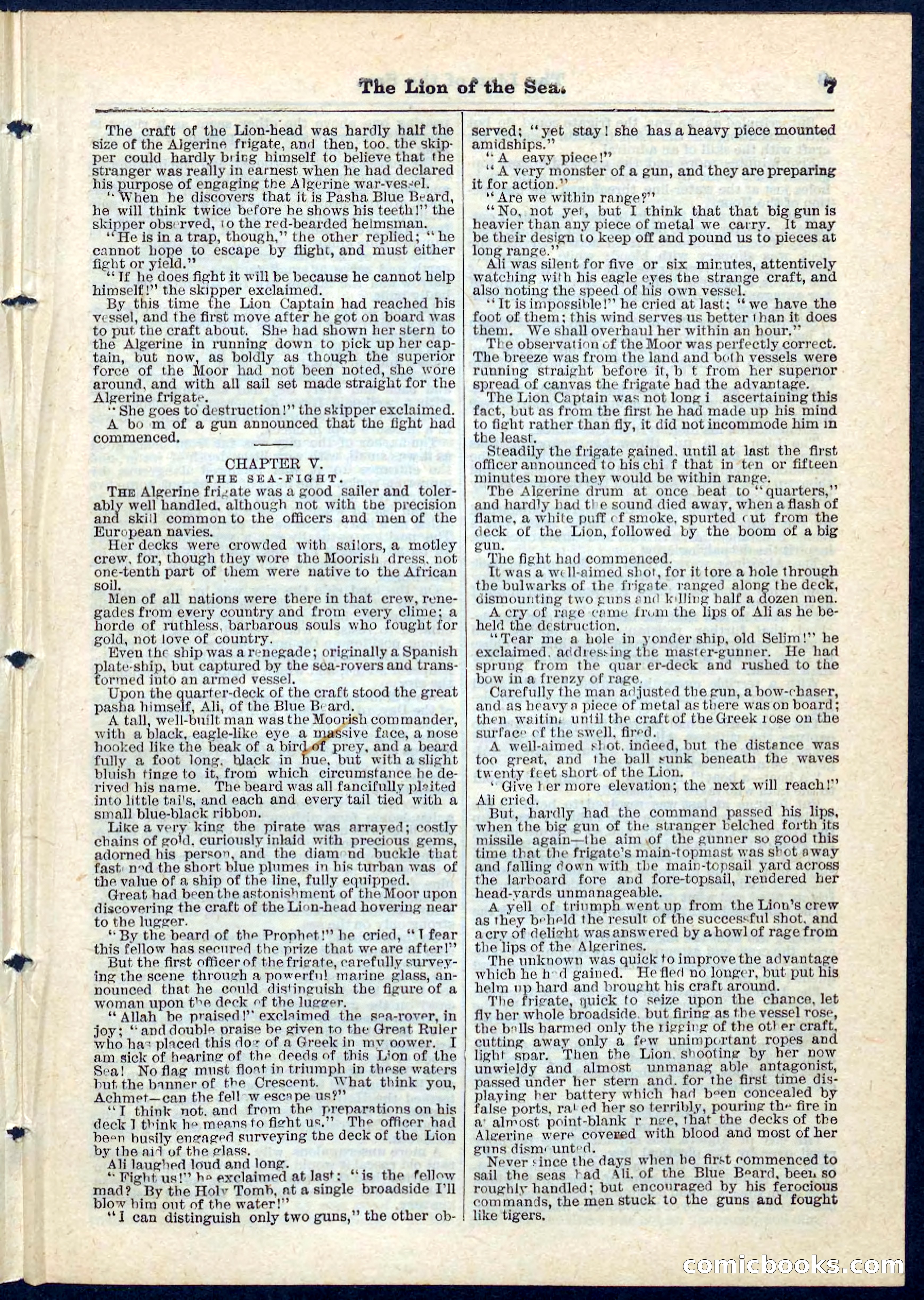 Beadle's Pocket Library No. 72 — page 7 of 32