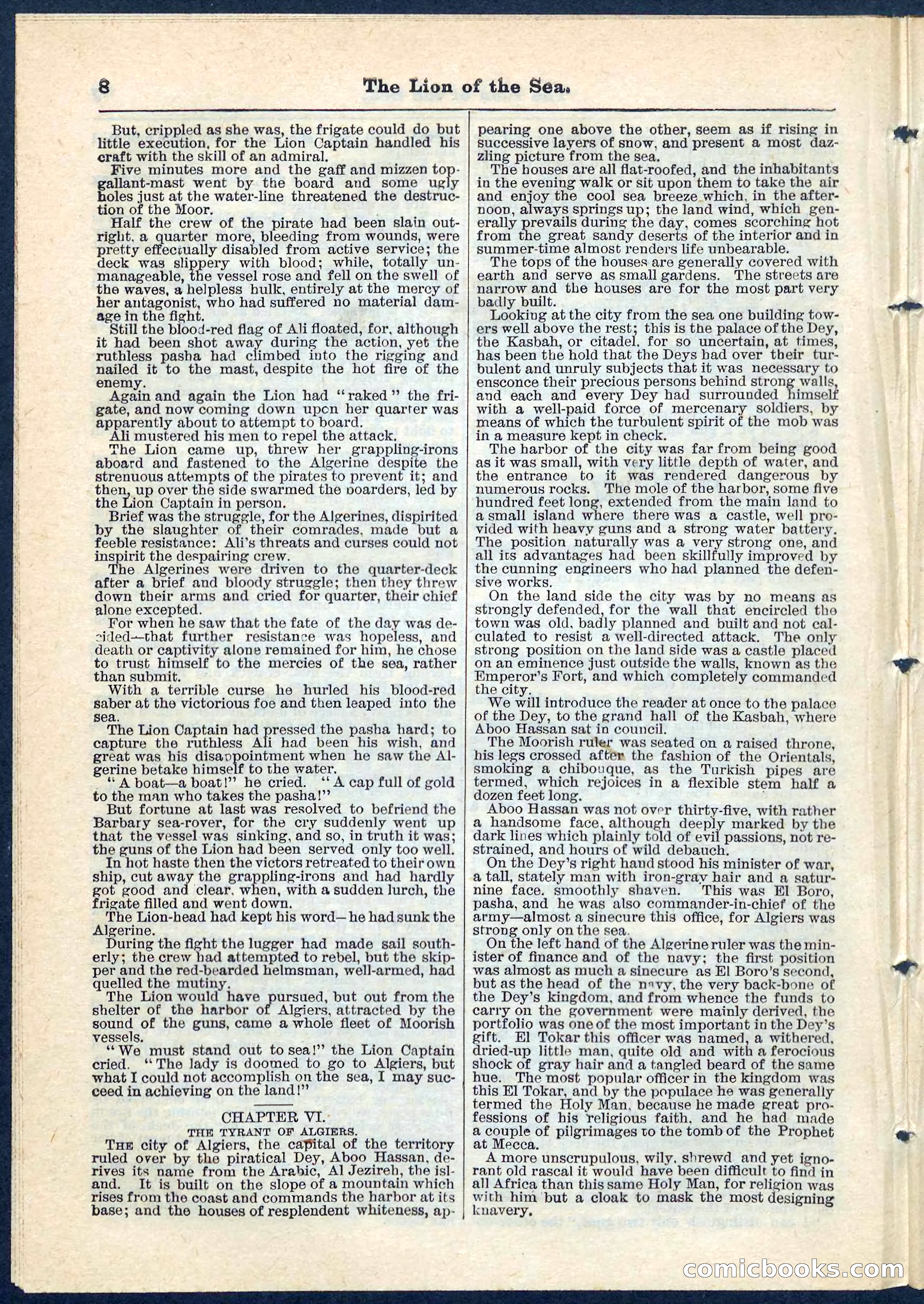 Beadle's Pocket Library No. 72 — page 8 of 32