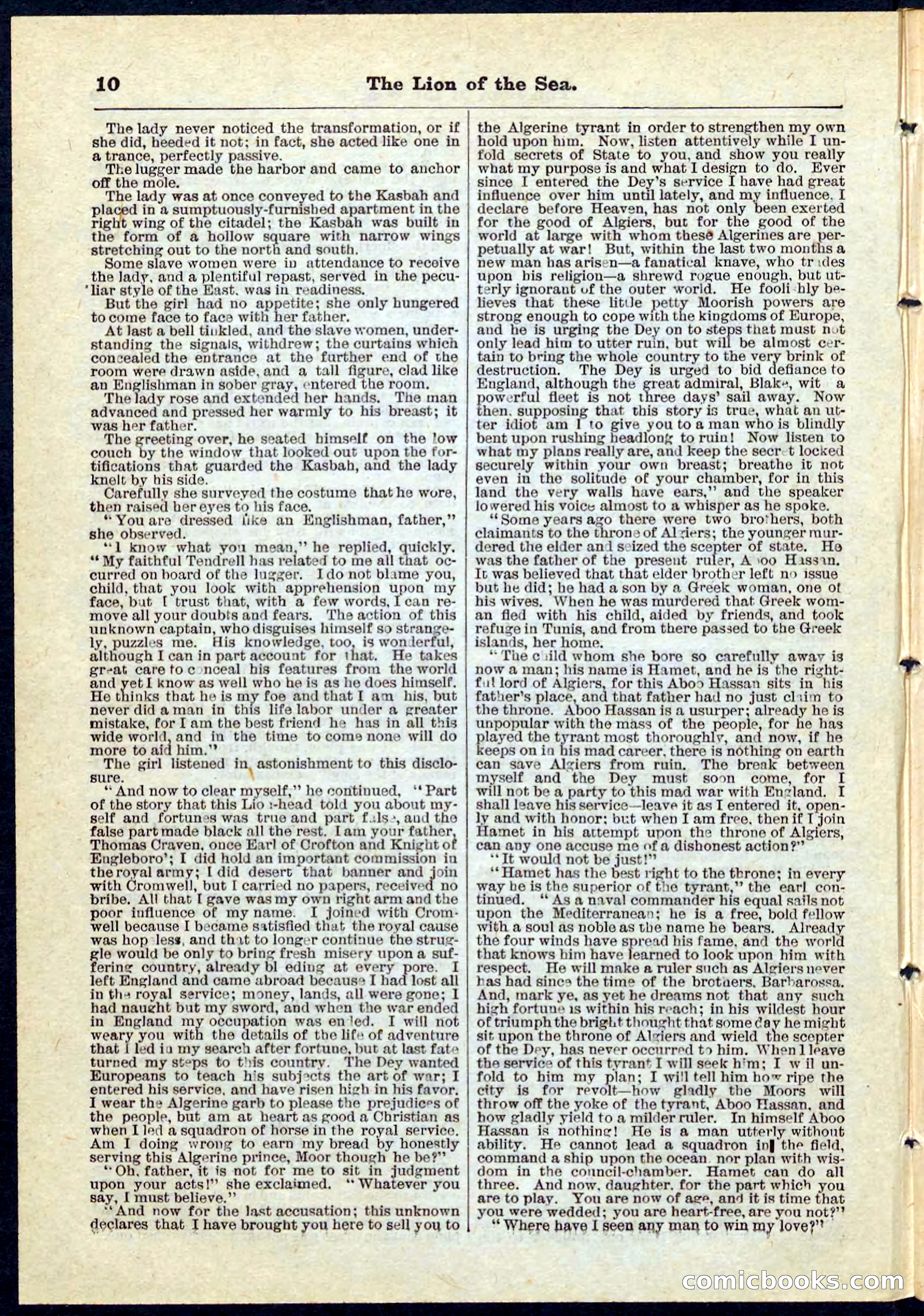 Beadle's Pocket Library No. 72 — page 10 of 32