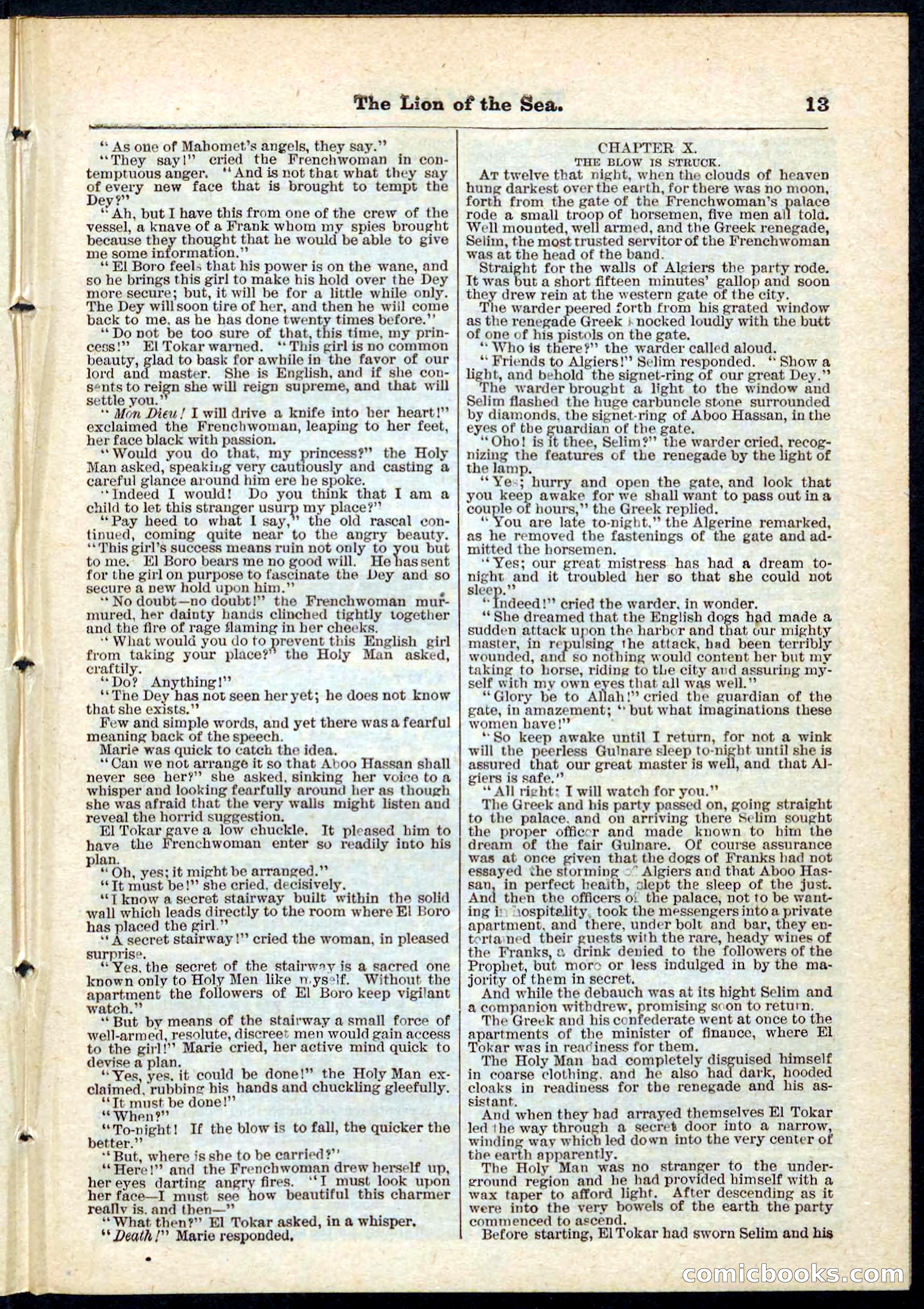 Beadle's Pocket Library No. 72 — page 13 of 32