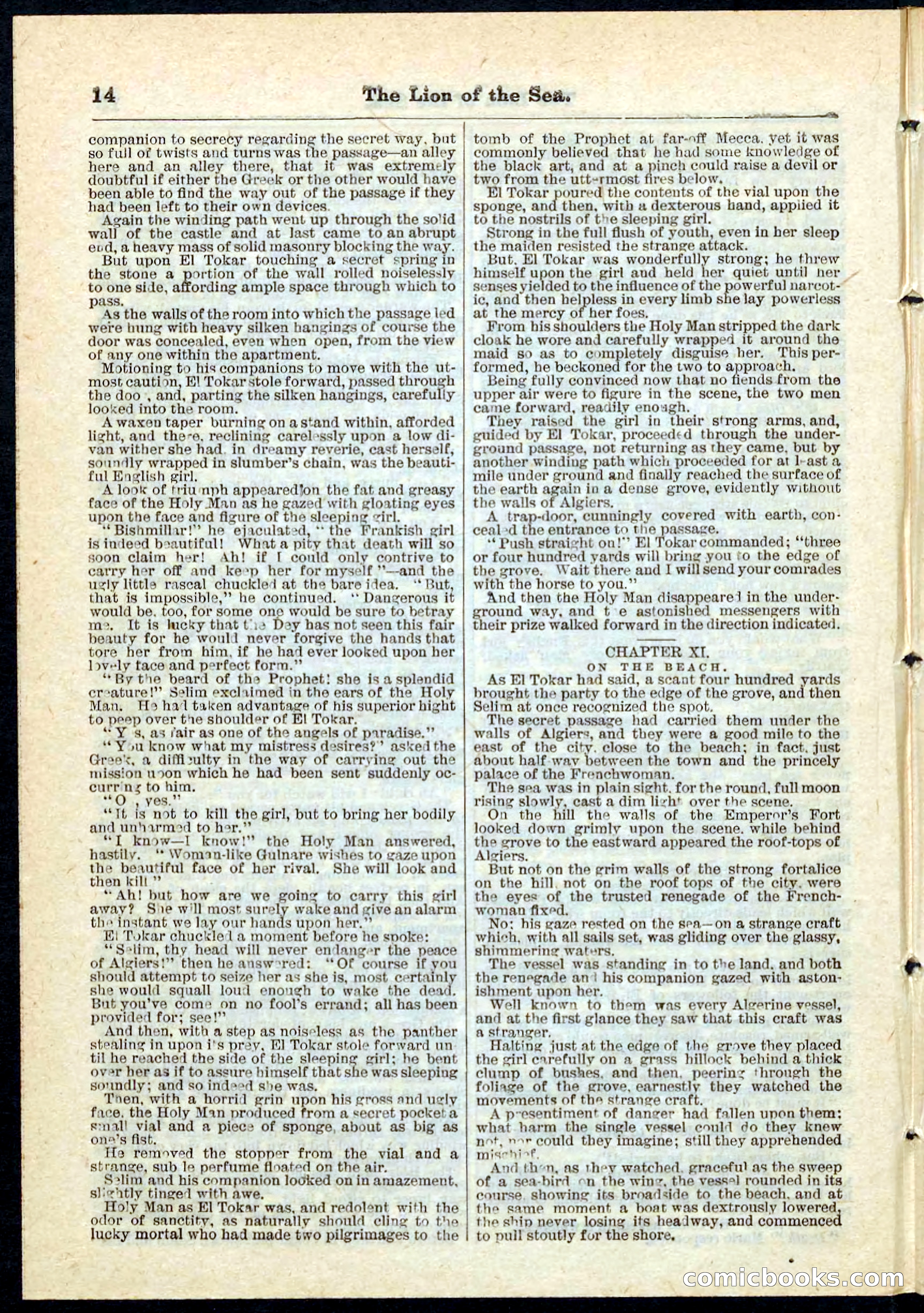 Beadle's Pocket Library No. 72 — page 14 of 32