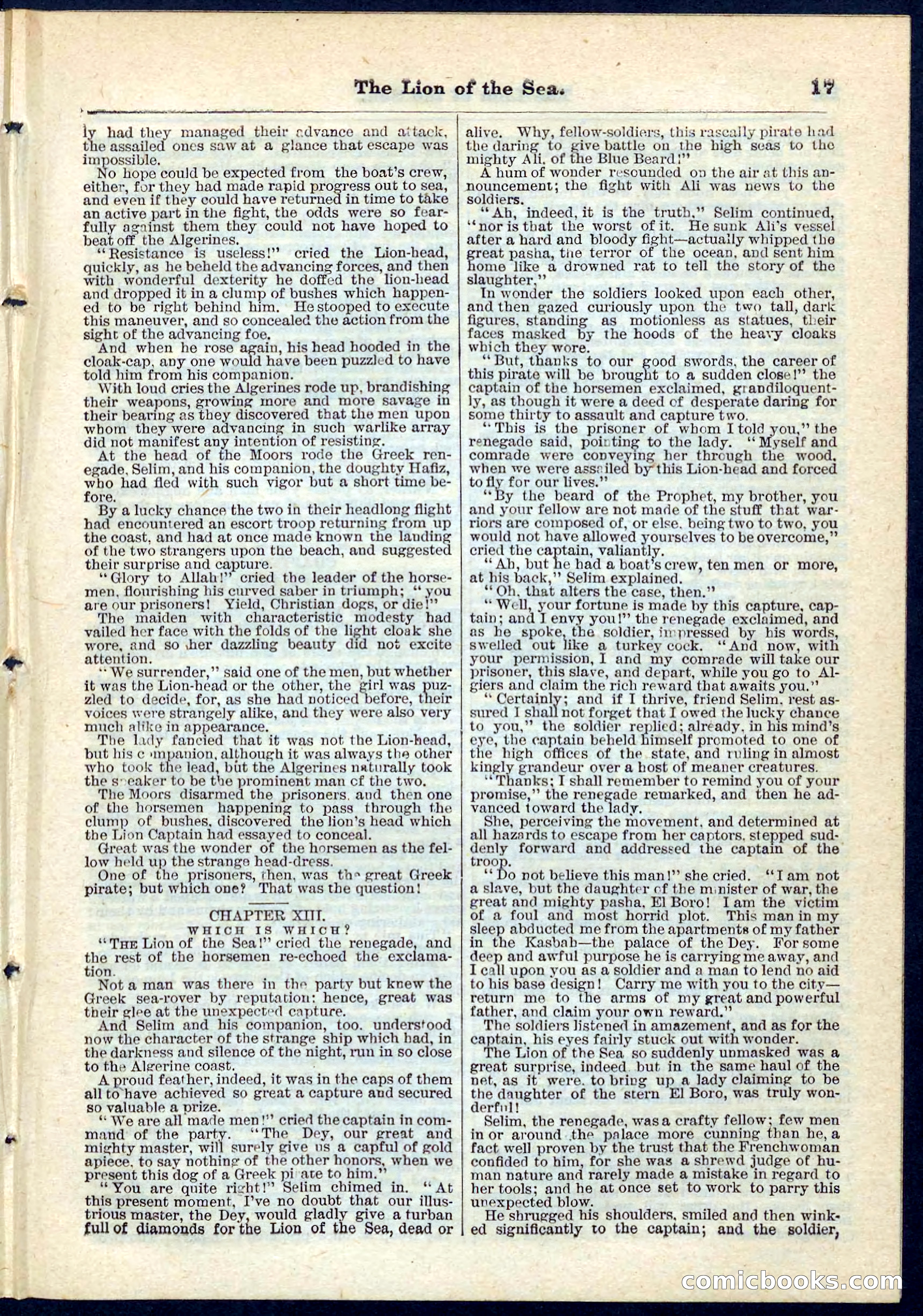 Beadle's Pocket Library No. 72 — page 17 of 32