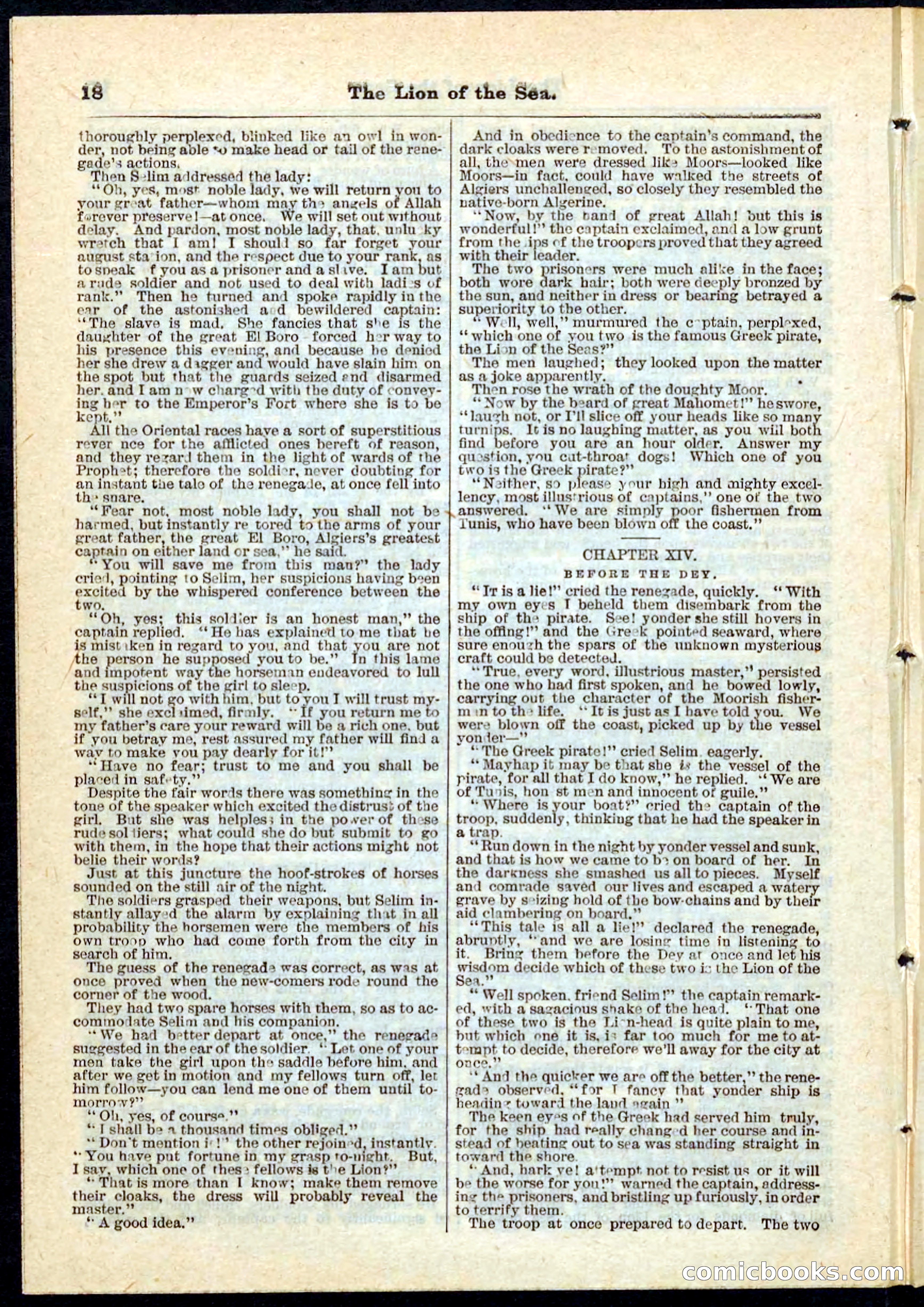 Beadle's Pocket Library No. 72 — page 18 of 32