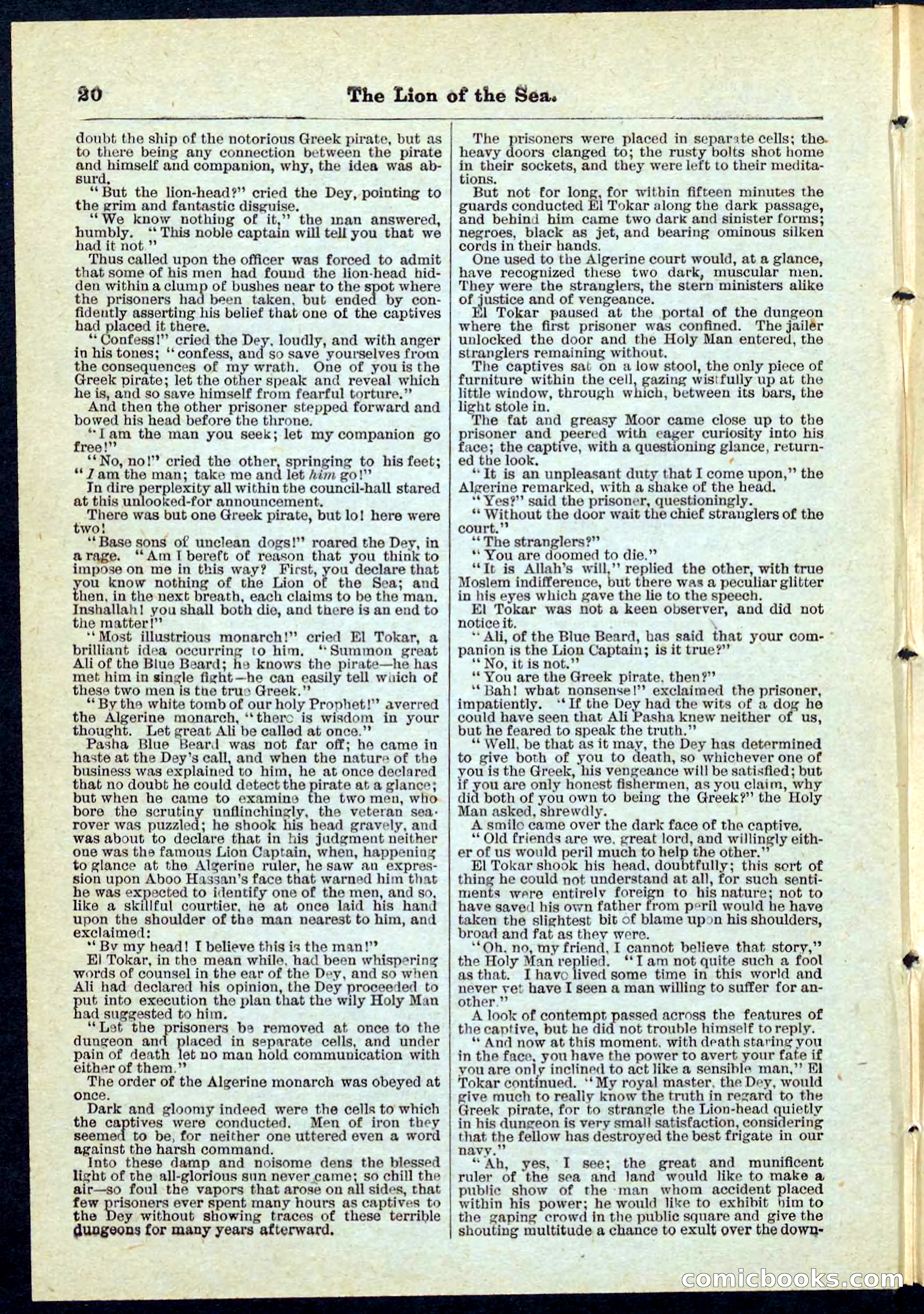 Beadle's Pocket Library No. 72 — page 20 of 32