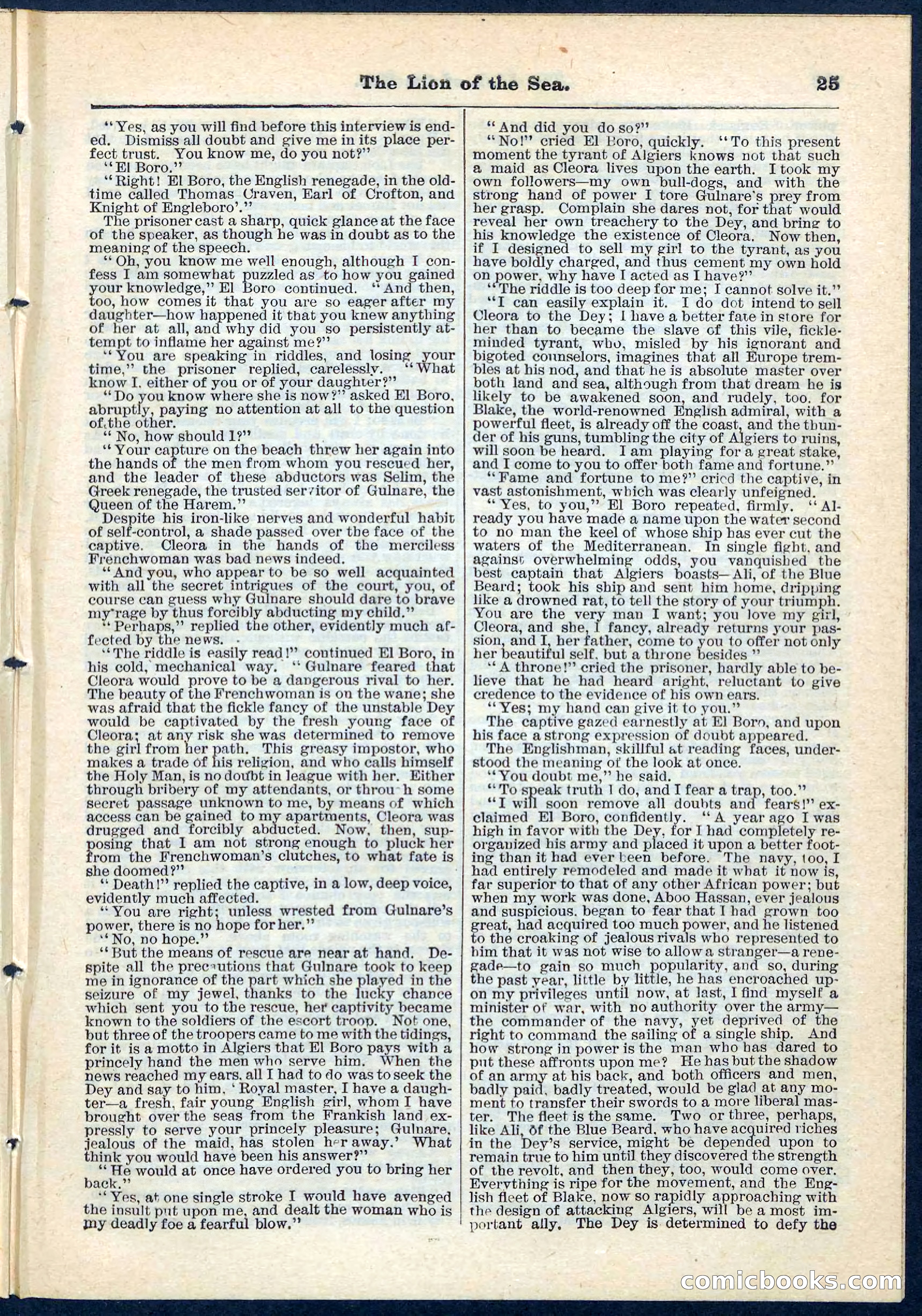 Beadle's Pocket Library No. 72 — page 25 of 32