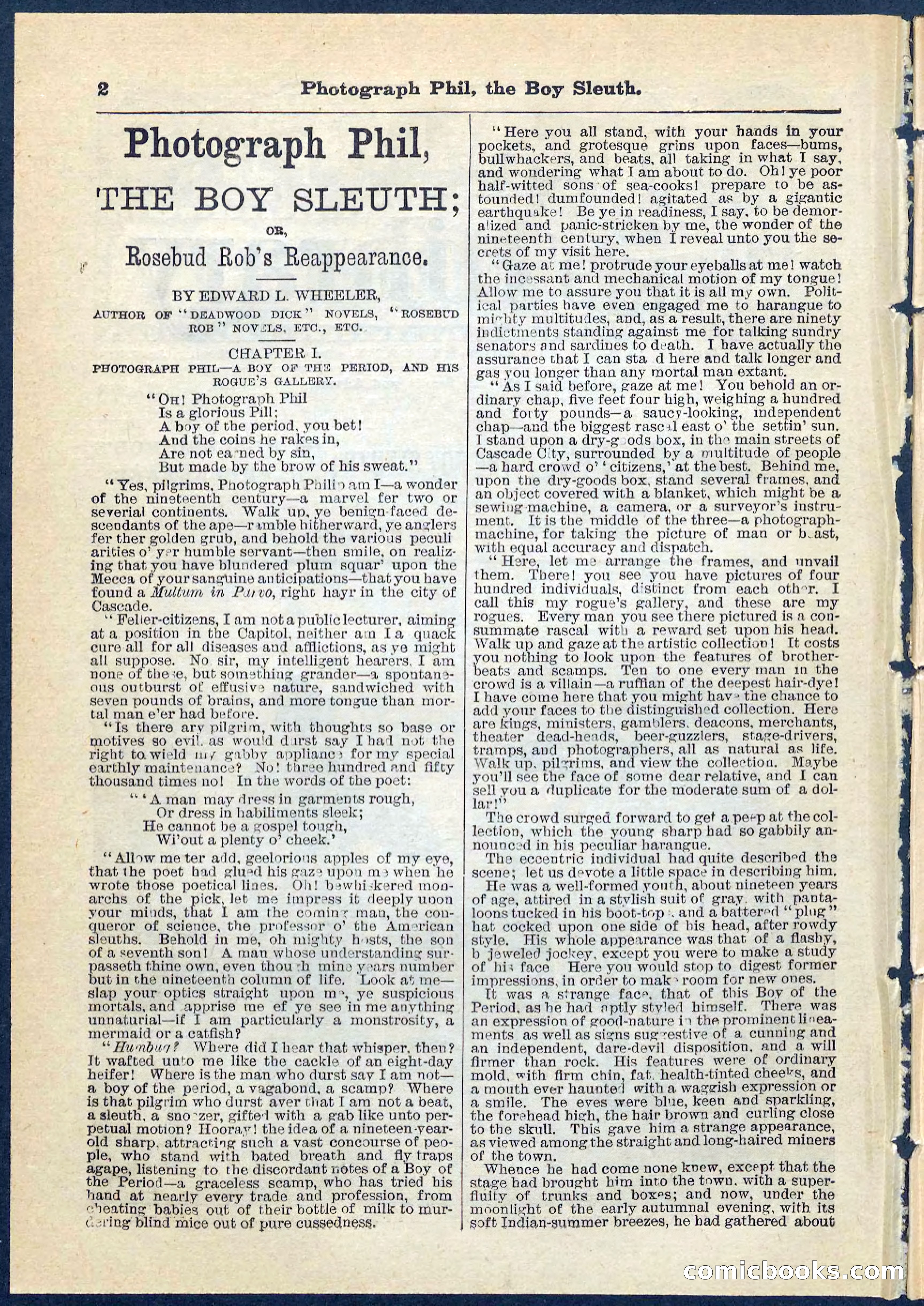 Beadle's Pocket Library No. 73 — page 2 of 32