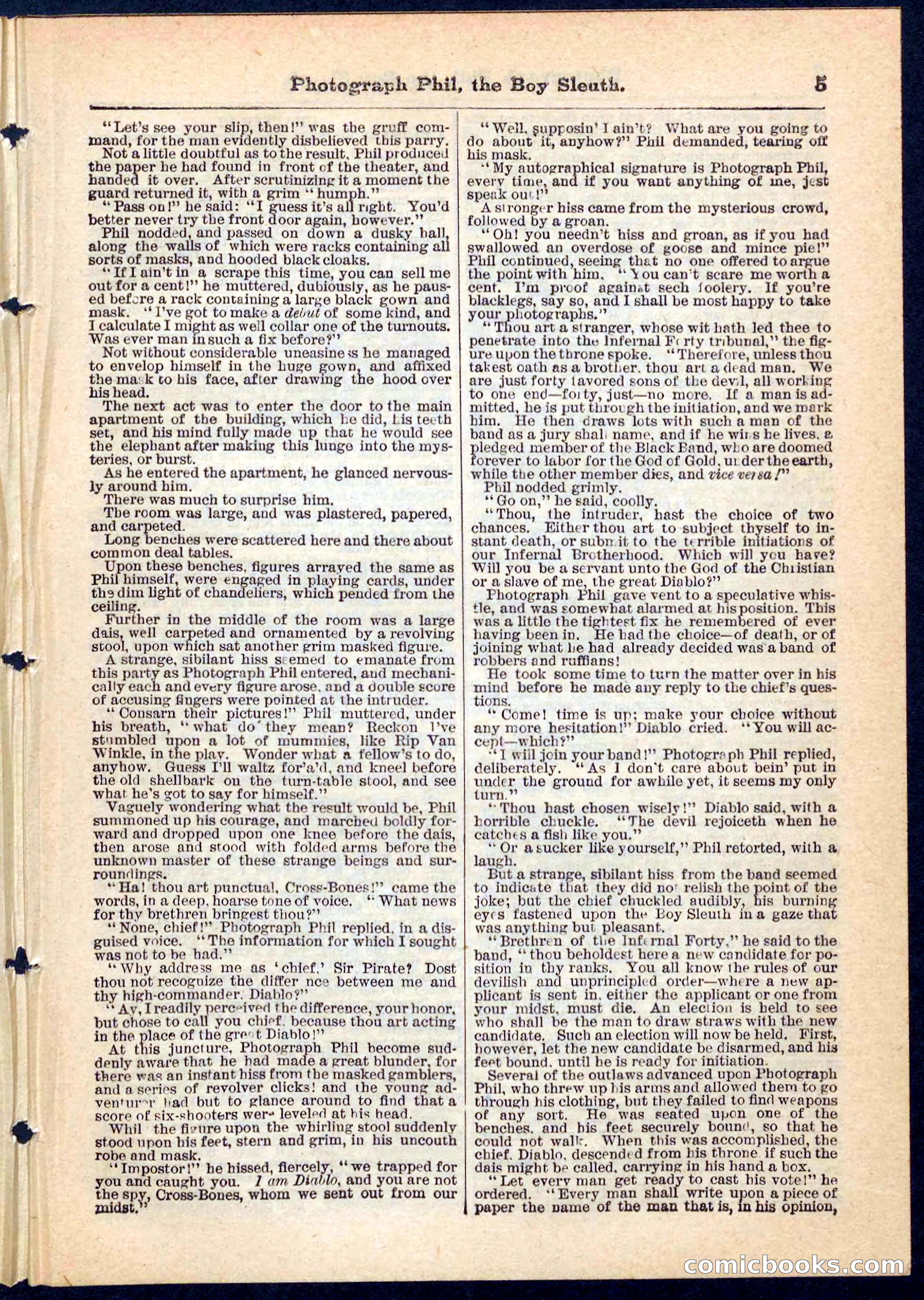 Beadle's Pocket Library No. 73 — page 5 of 32