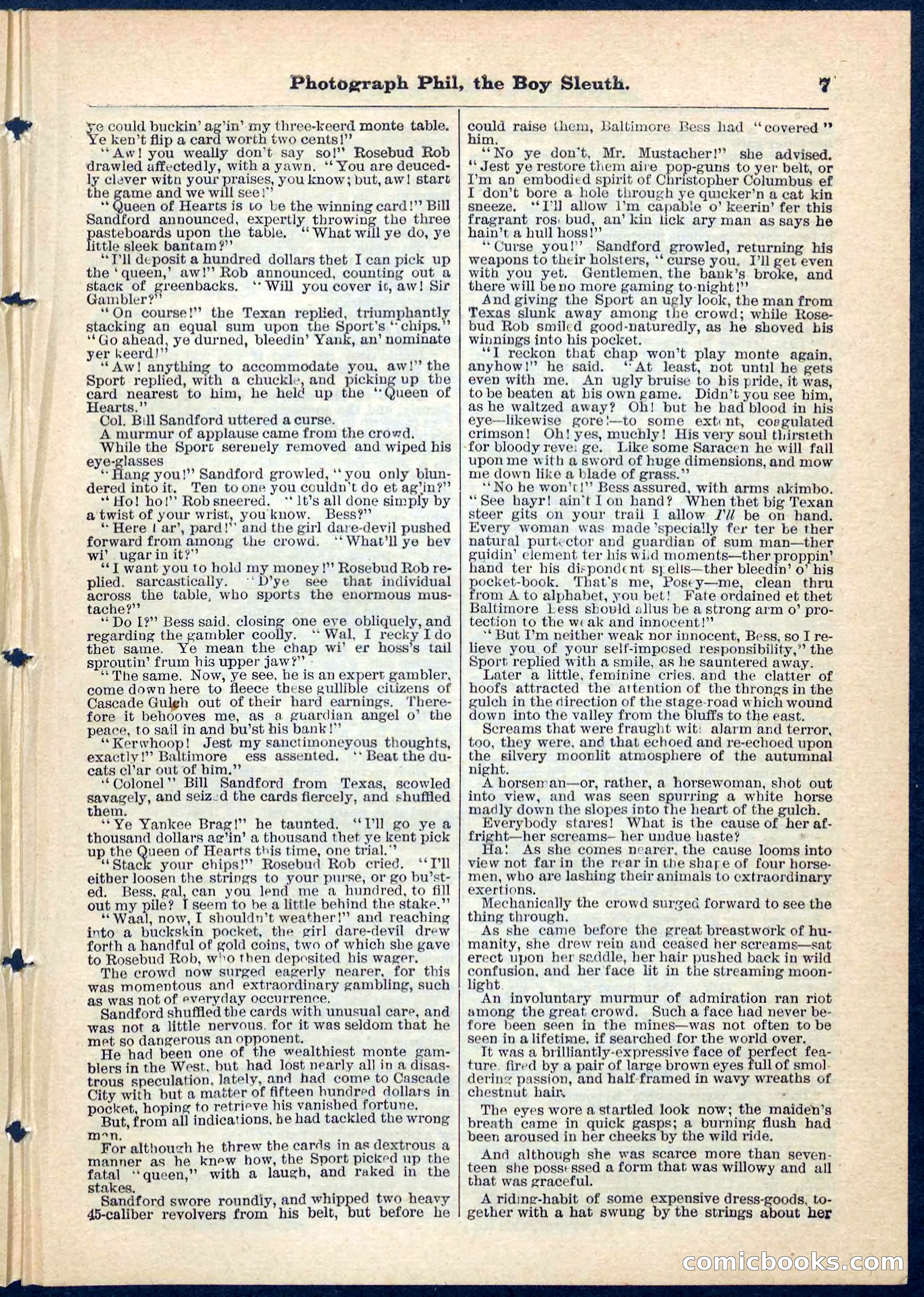 Beadle's Pocket Library No. 73 — page 7 of 32
