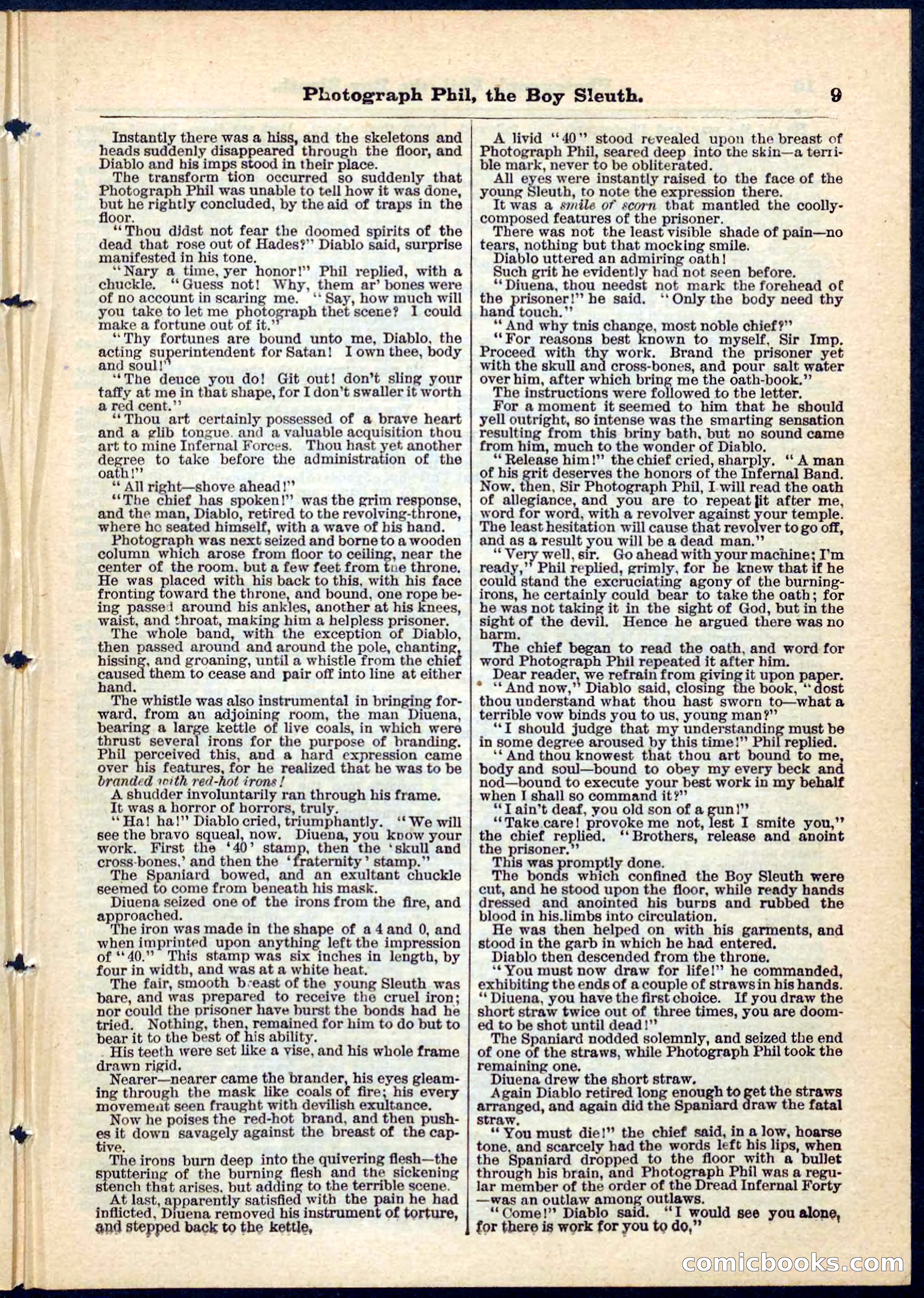 Beadle's Pocket Library No. 73 — page 9 of 32
