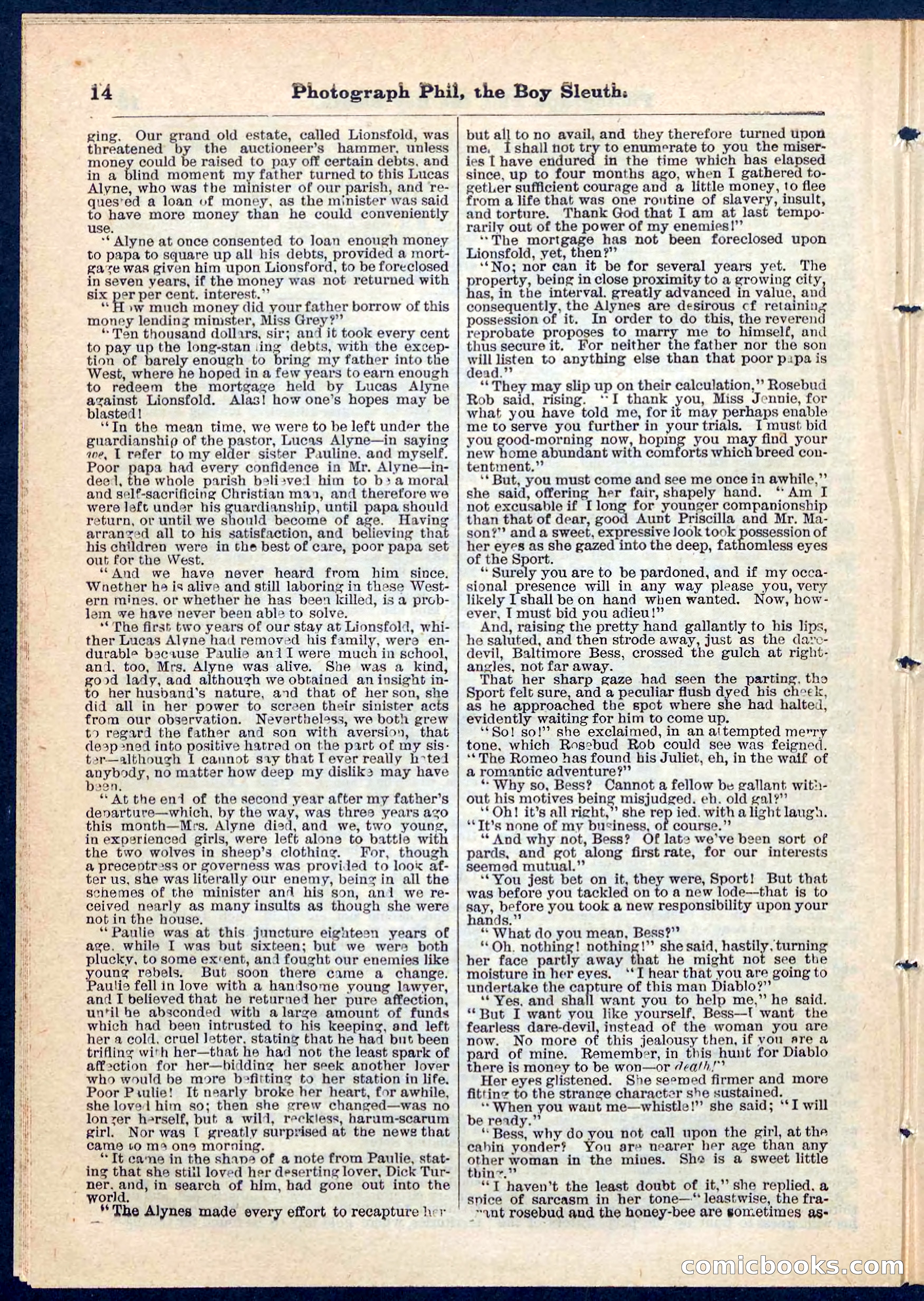 Beadle's Pocket Library No. 73 — page 14 of 32